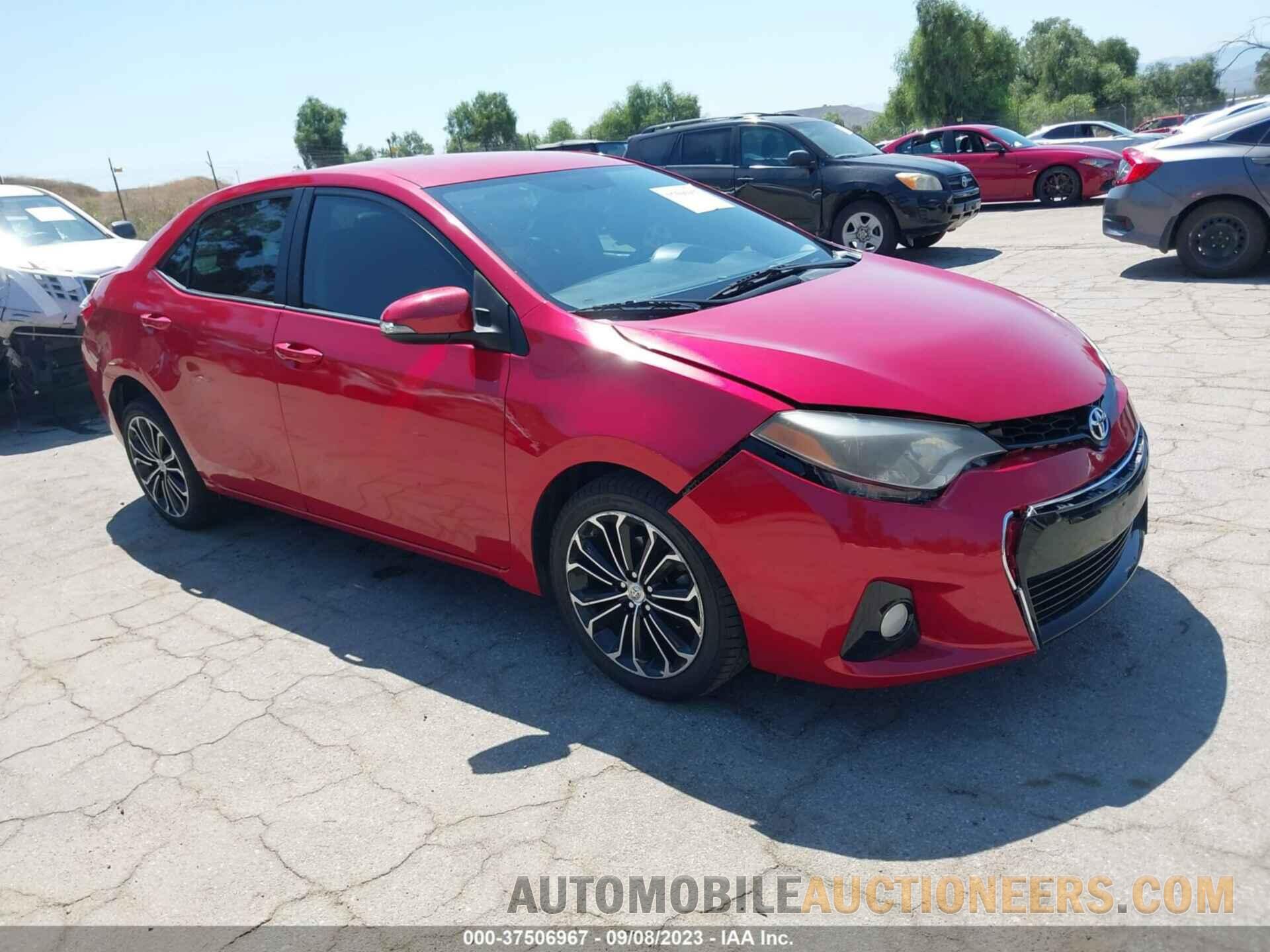 5YFBURHE5FP271345 TOYOTA COROLLA 2015