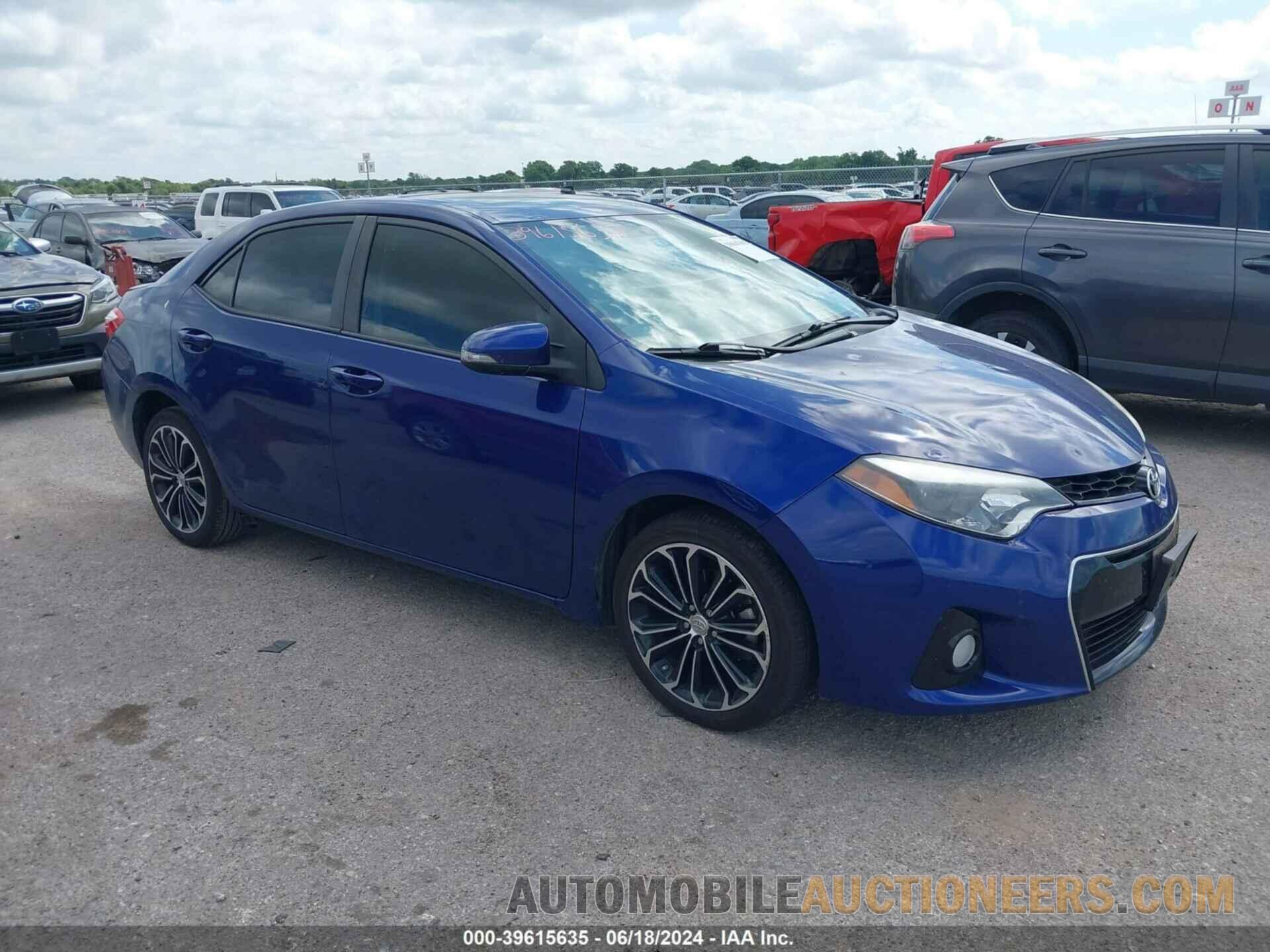 5YFBURHE5FP277744 TOYOTA COROLLA 2015