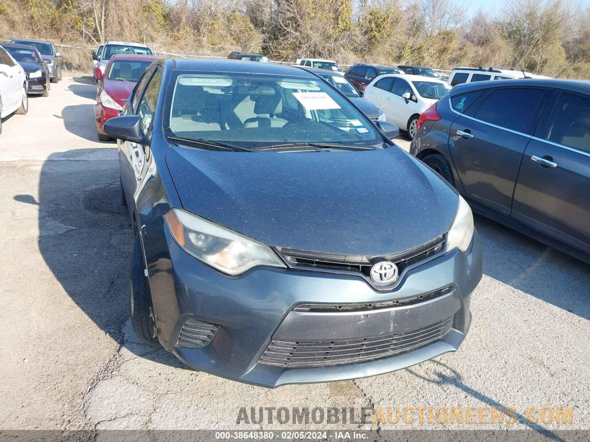 5YFBURHE5FP279722 TOYOTA COROLLA 2015