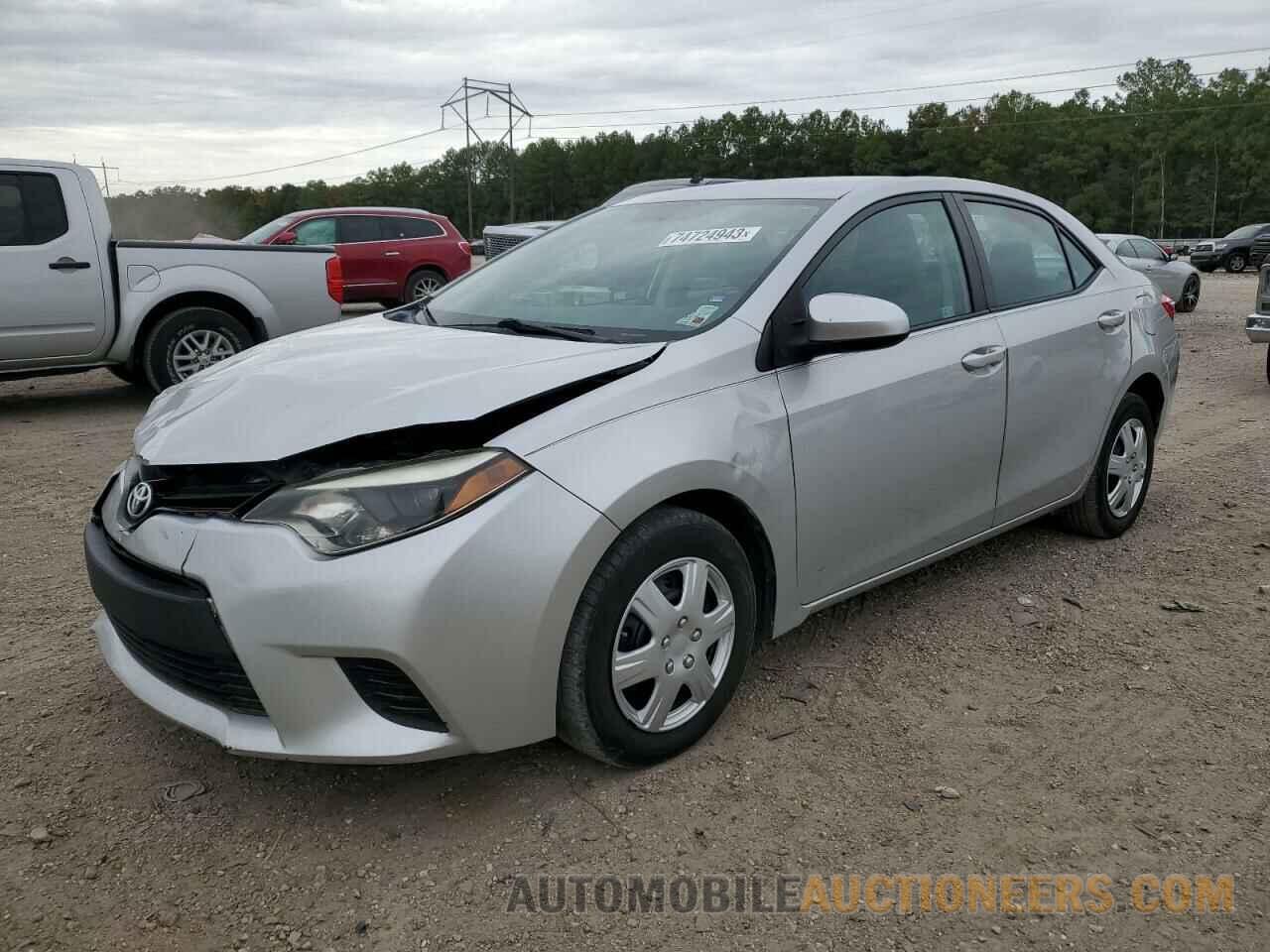 5YFBURHE5FP289599 TOYOTA COROLLA 2015