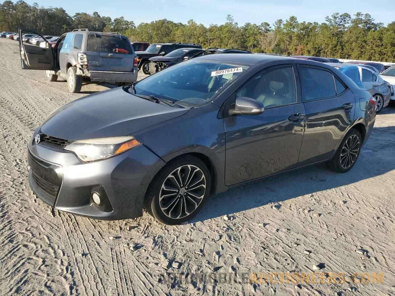 5YFBURHE5FP292700 TOYOTA COROLLA 2015