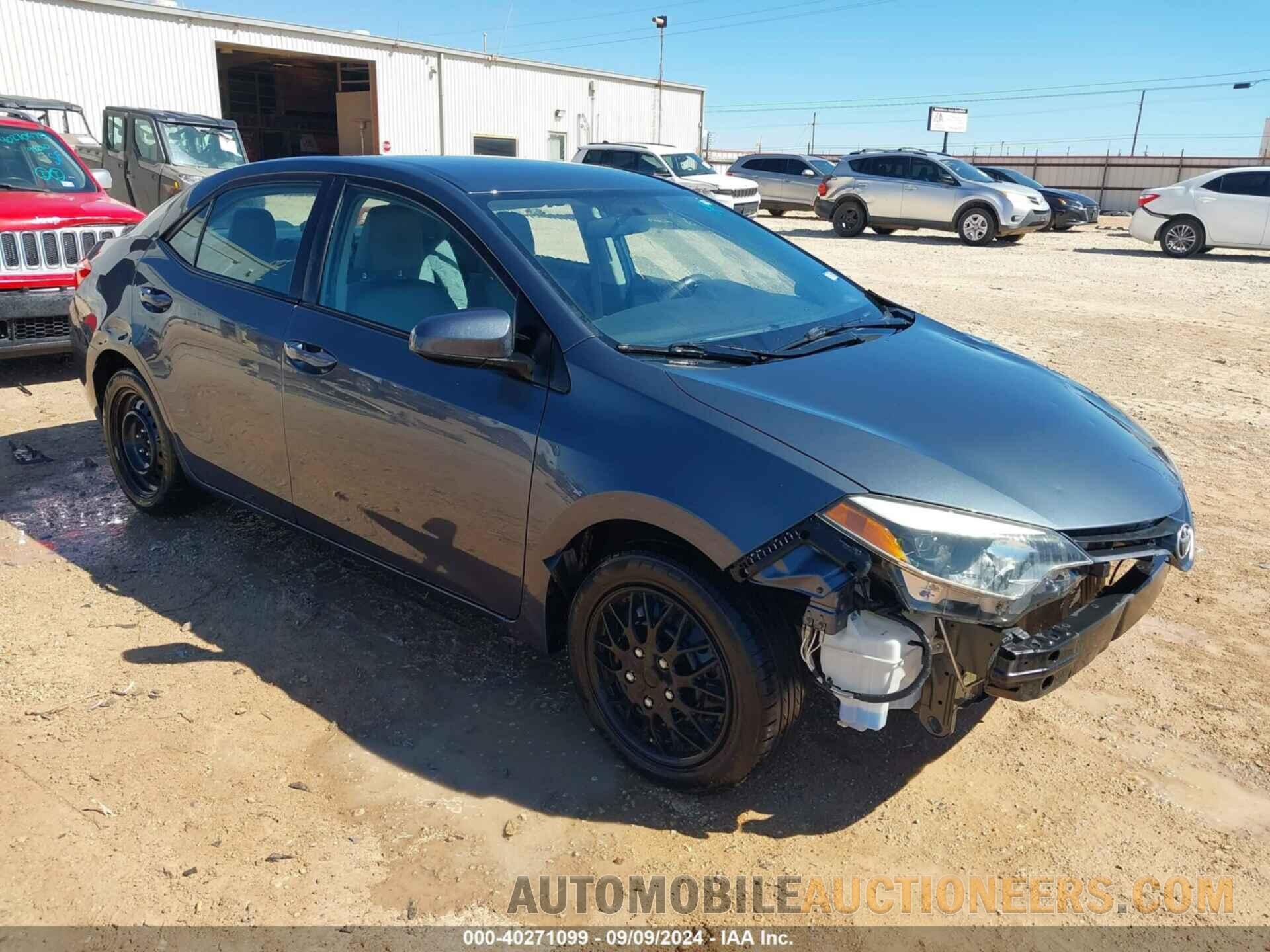 5YFBURHE5FP293149 TOYOTA COROLLA 2015