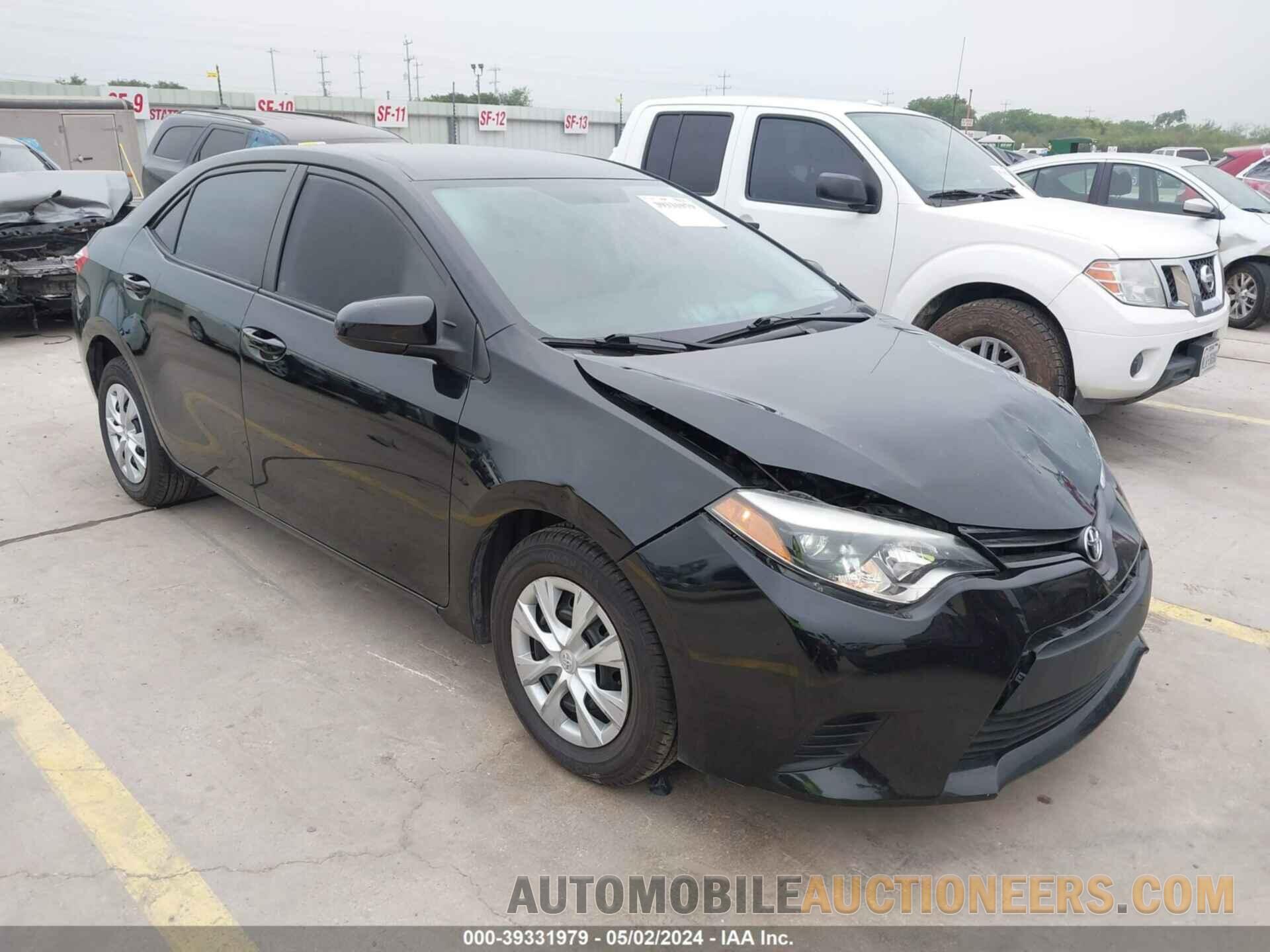 5YFBURHE5FP295791 TOYOTA COROLLA 2015