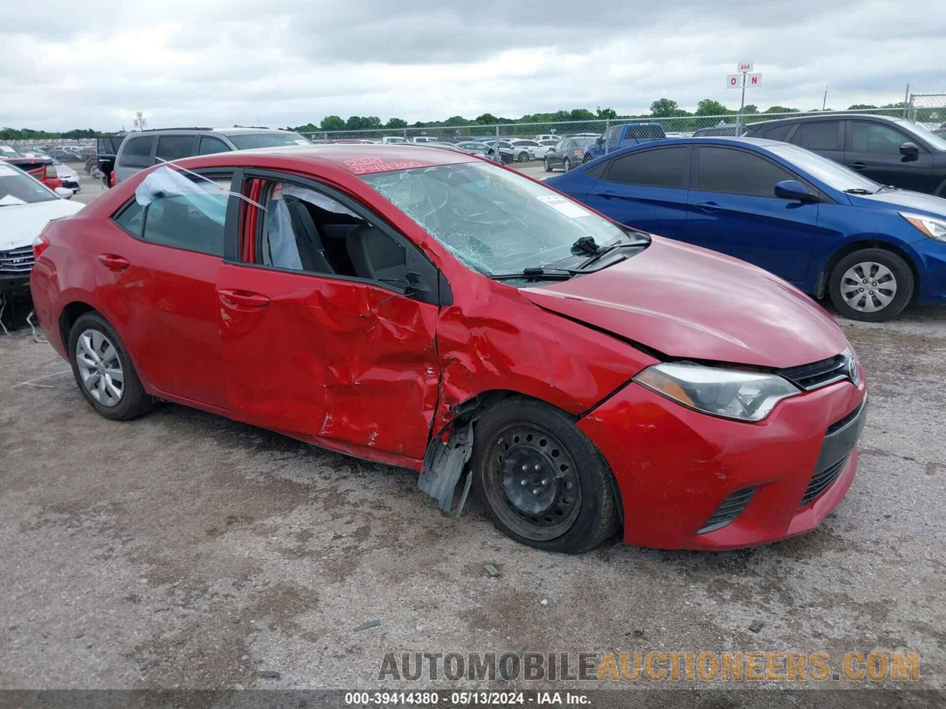 5YFBURHE5FP295905 TOYOTA COROLLA 2015