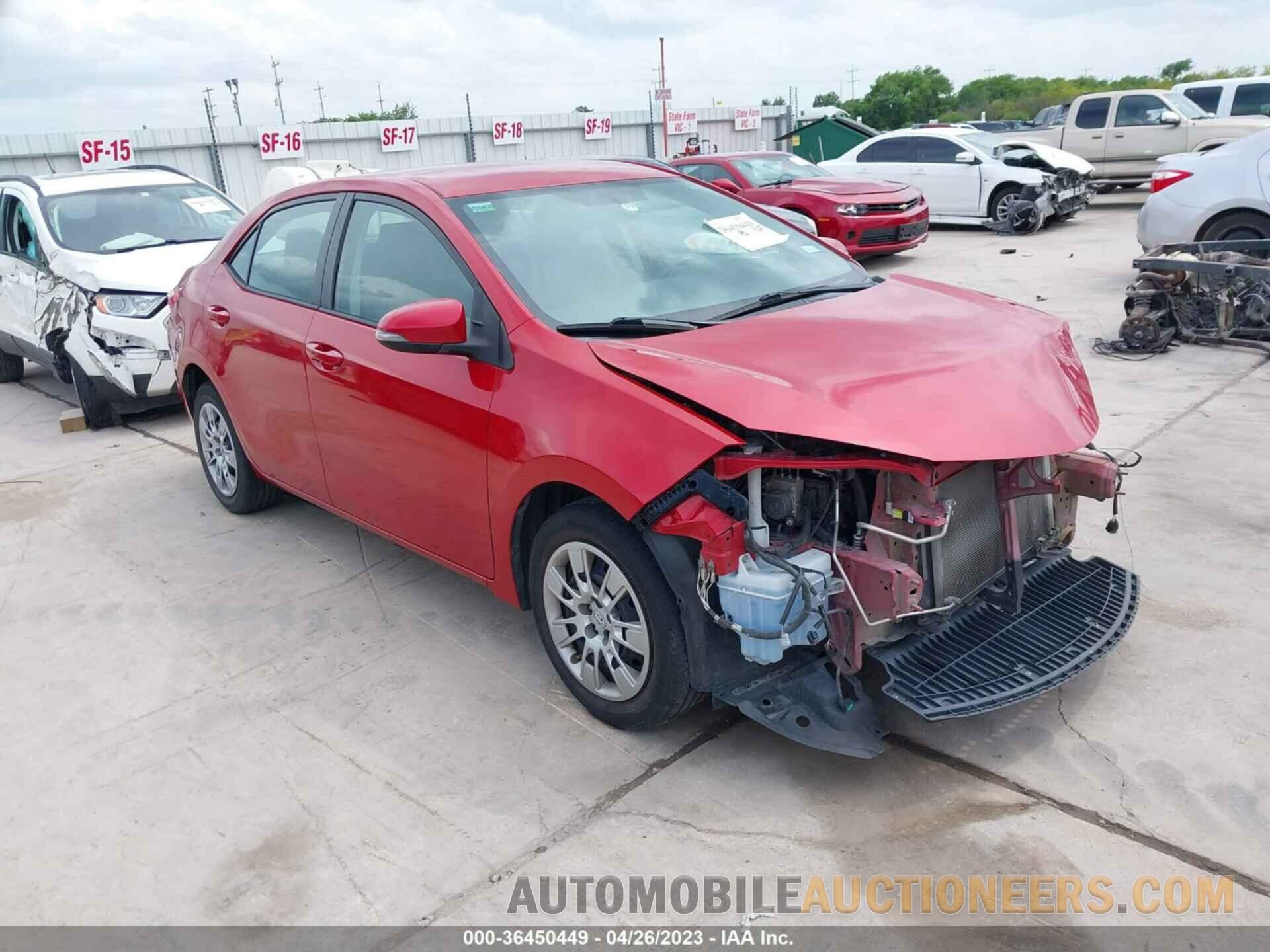 5YFBURHE5FP296410 TOYOTA COROLLA 2015