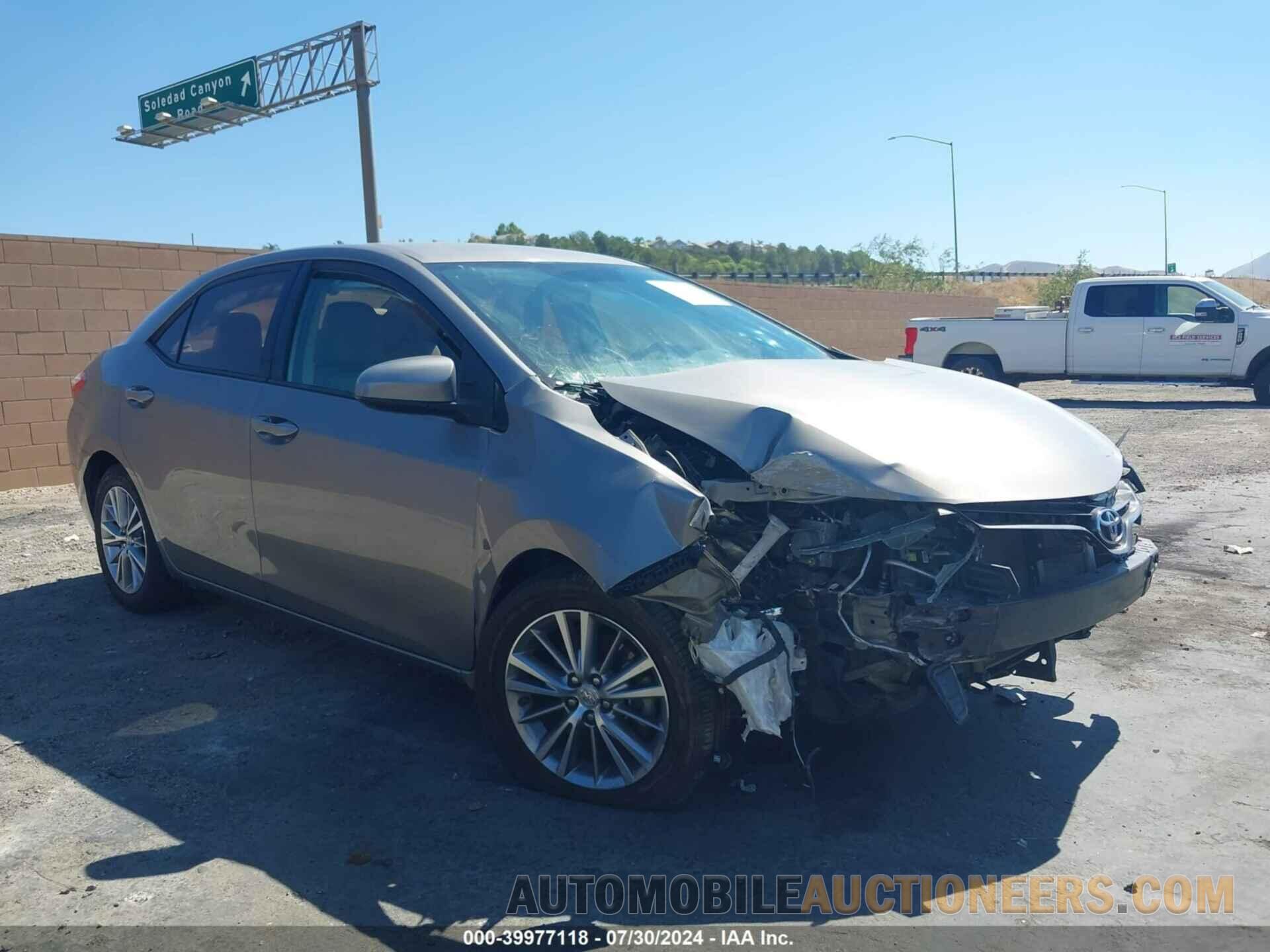 5YFBURHE5FP302870 TOYOTA COROLLA 2015