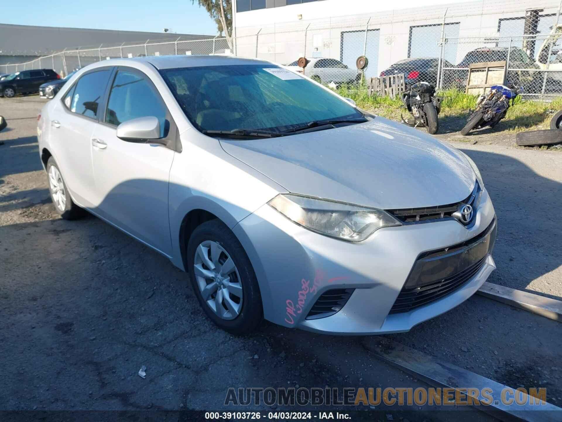 5YFBURHE5FP310242 TOYOTA COROLLA 2015