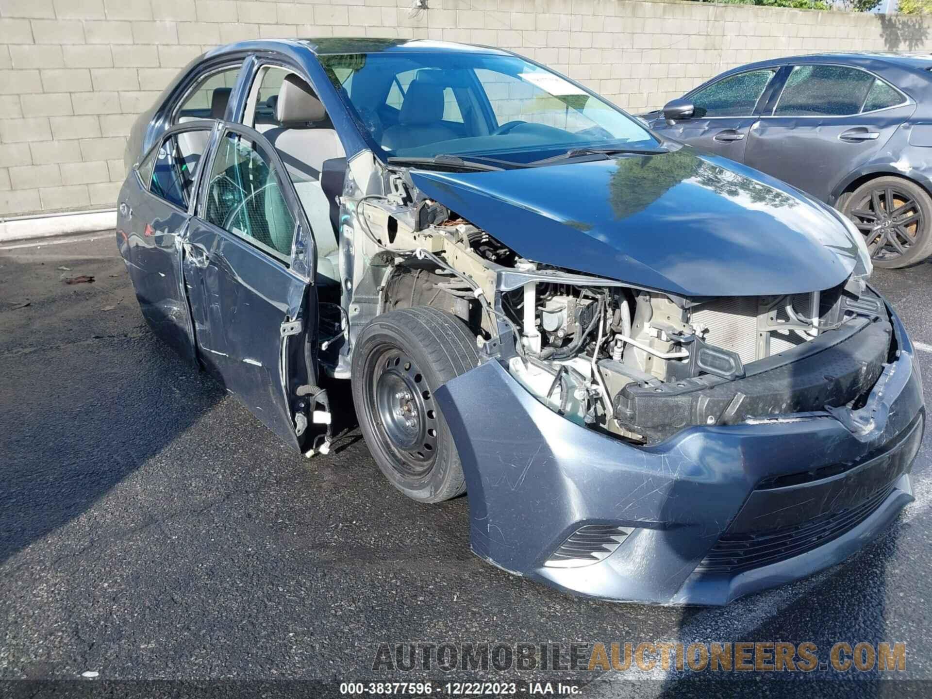 5YFBURHE5FP310628 TOYOTA COROLLA 2015