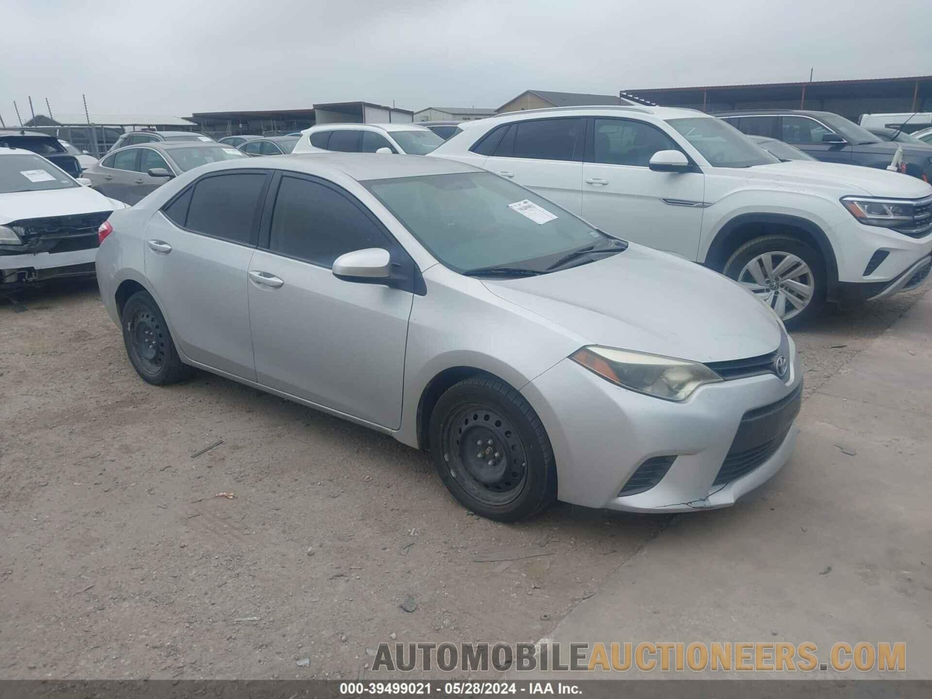 5YFBURHE5FP318941 TOYOTA COROLLA 2015