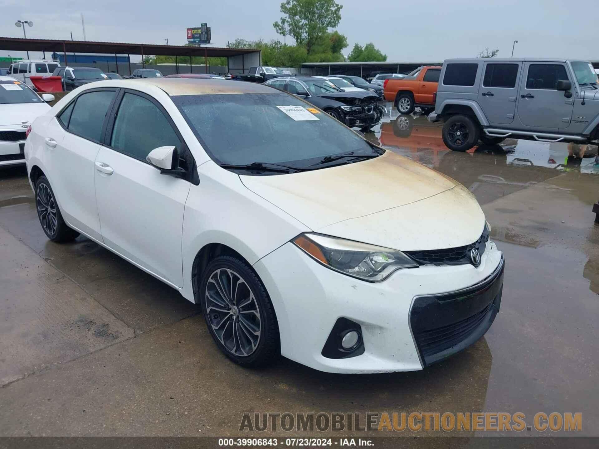 5YFBURHE5FP321225 TOYOTA COROLLA 2015