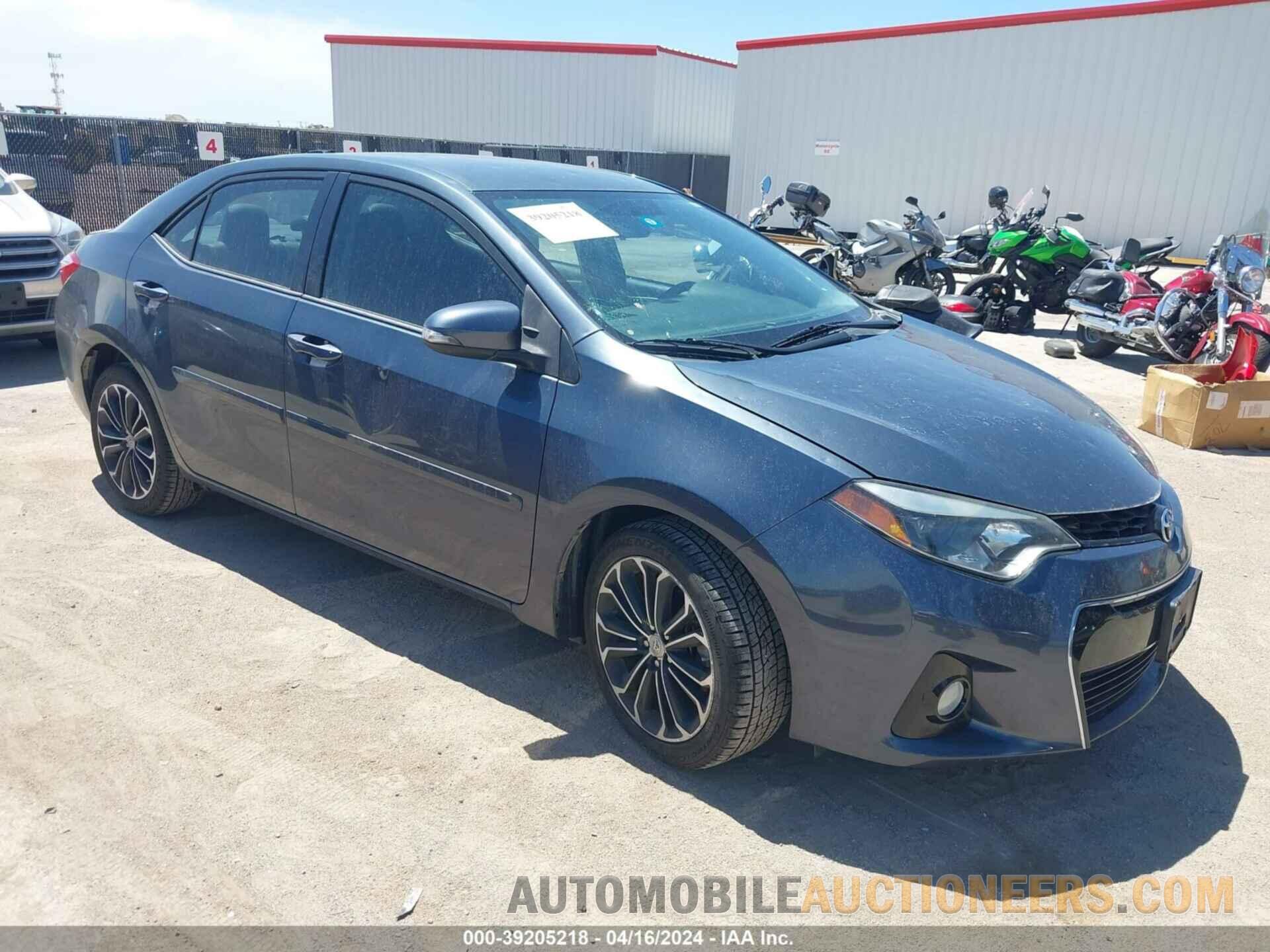 5YFBURHE5FP326103 TOYOTA COROLLA 2015