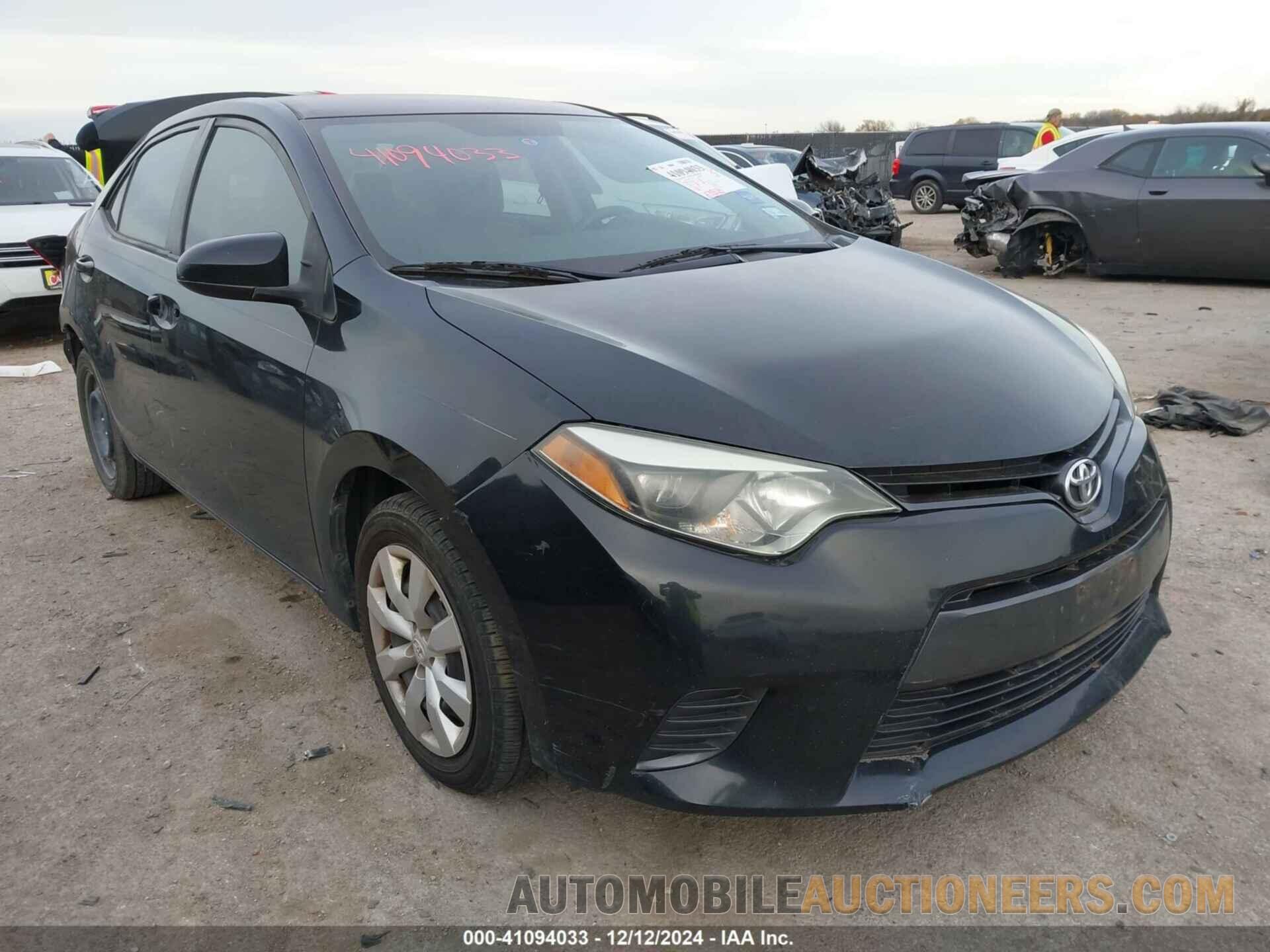 5YFBURHE5FP329907 TOYOTA COROLLA 2015