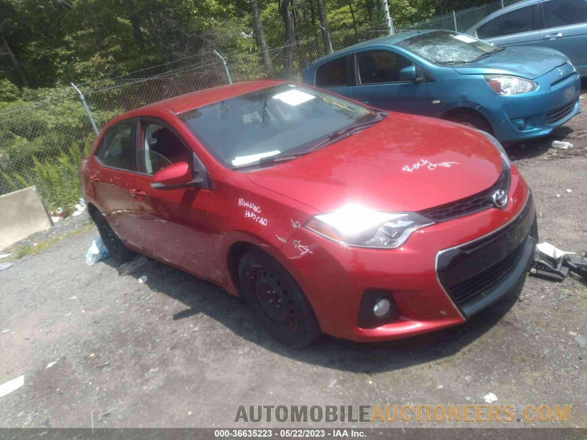 5YFBURHE5FP331754 TOYOTA COROLLA 2015