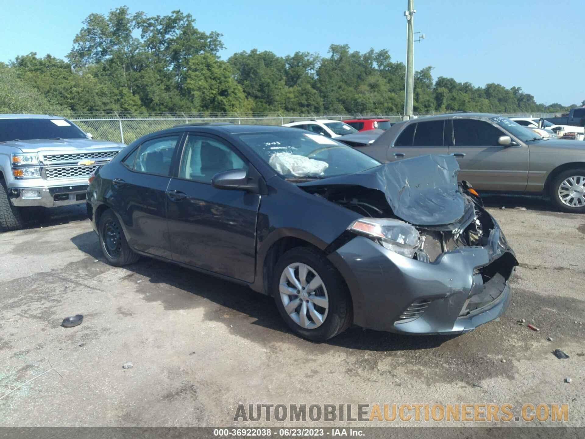 5YFBURHE5FP336324 TOYOTA COROLLA 2015