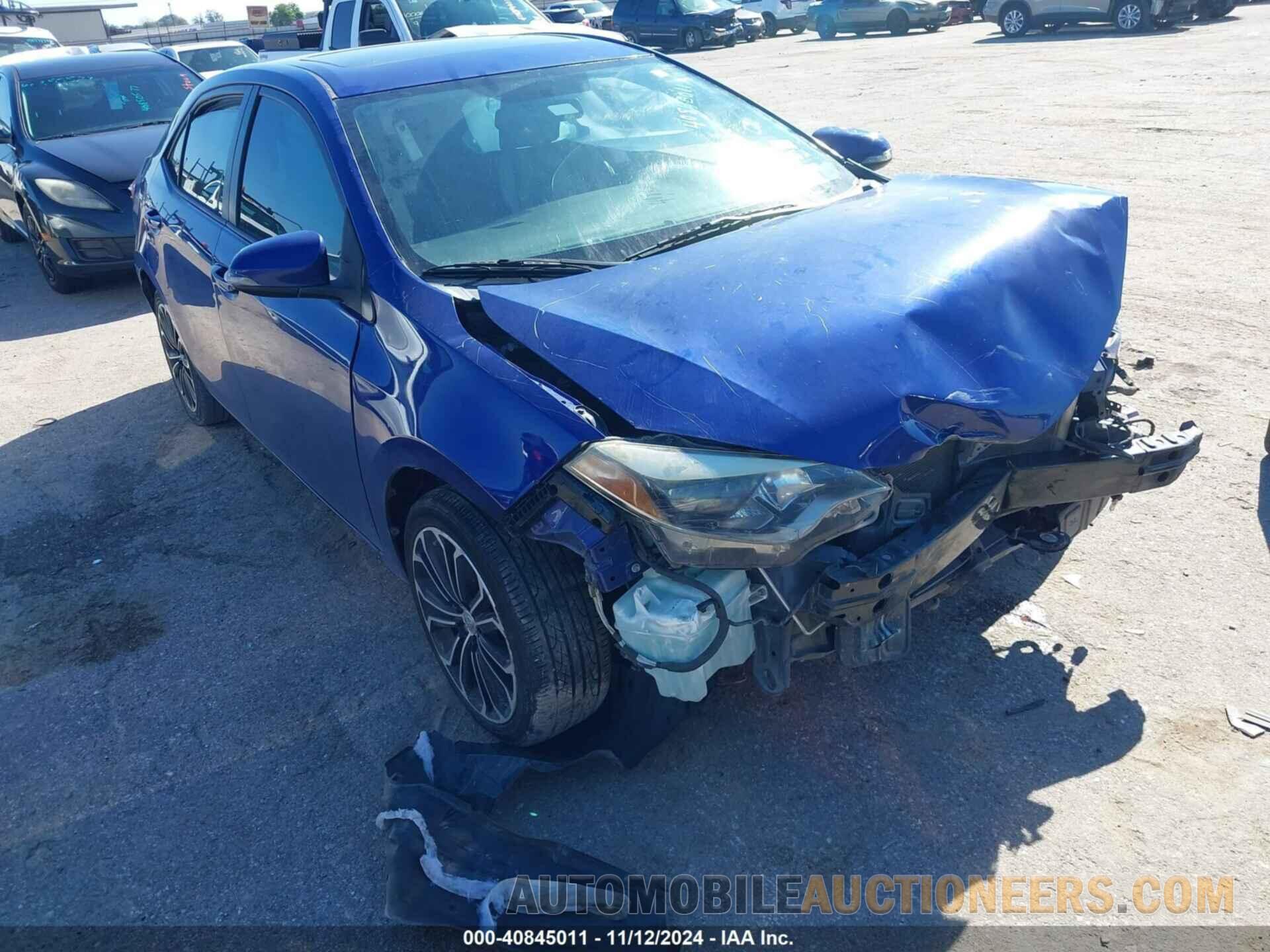 5YFBURHE5FP350191 TOYOTA COROLLA 2015