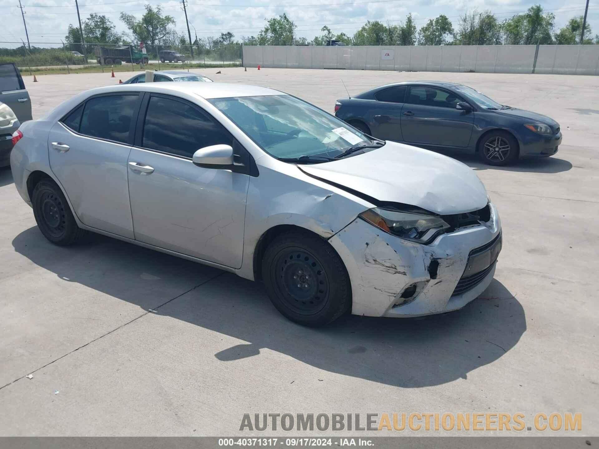 5YFBURHE5FP351602 TOYOTA COROLLA 2015