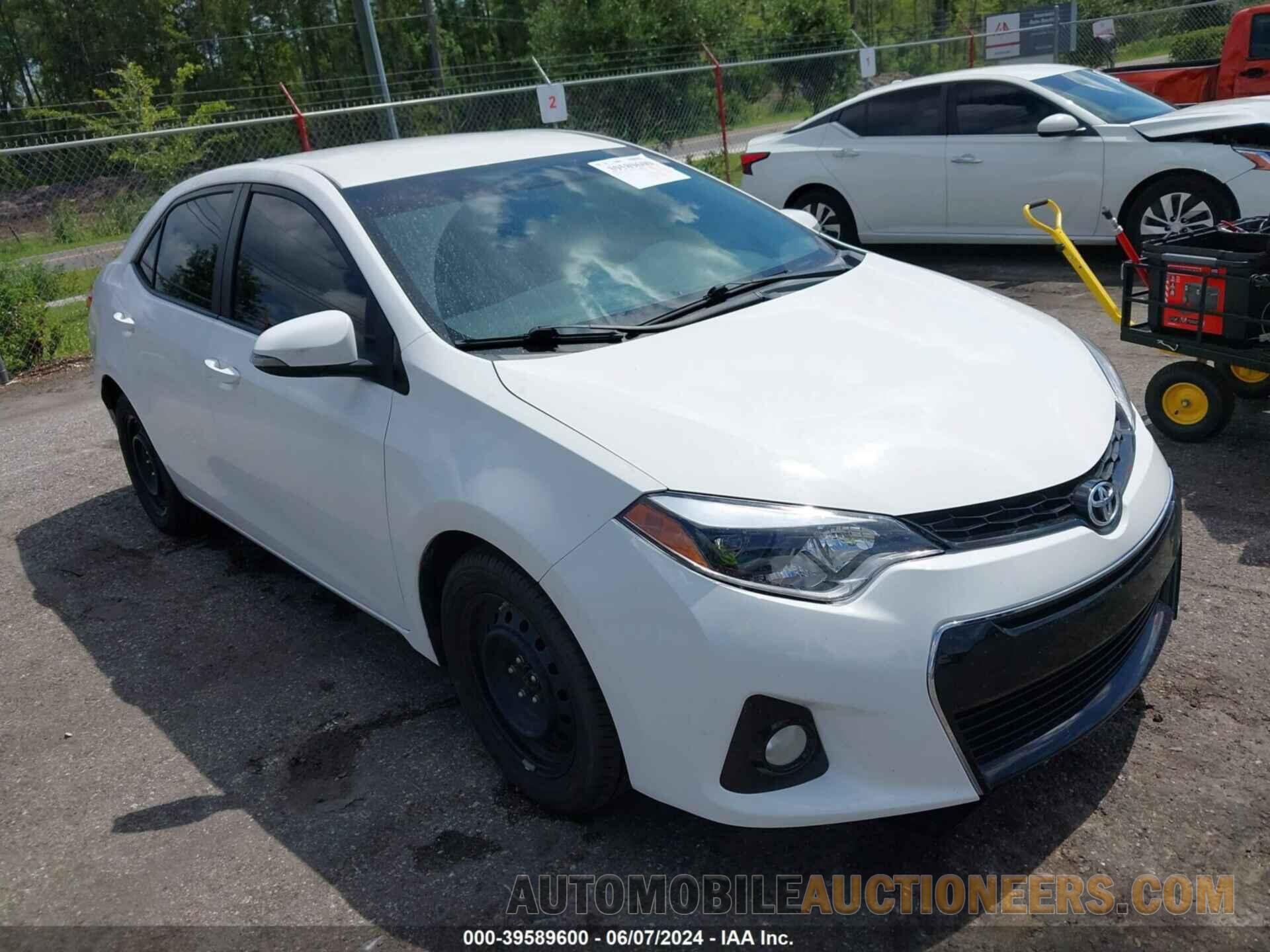 5YFBURHE5FP353544 TOYOTA COROLLA 2015