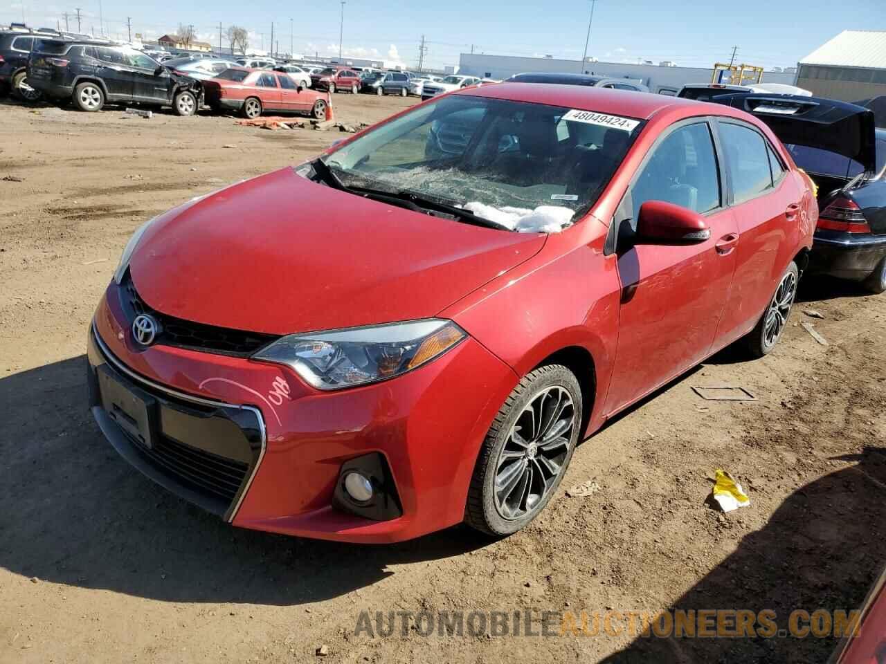 5YFBURHE5FP354337 TOYOTA COROLLA 2015