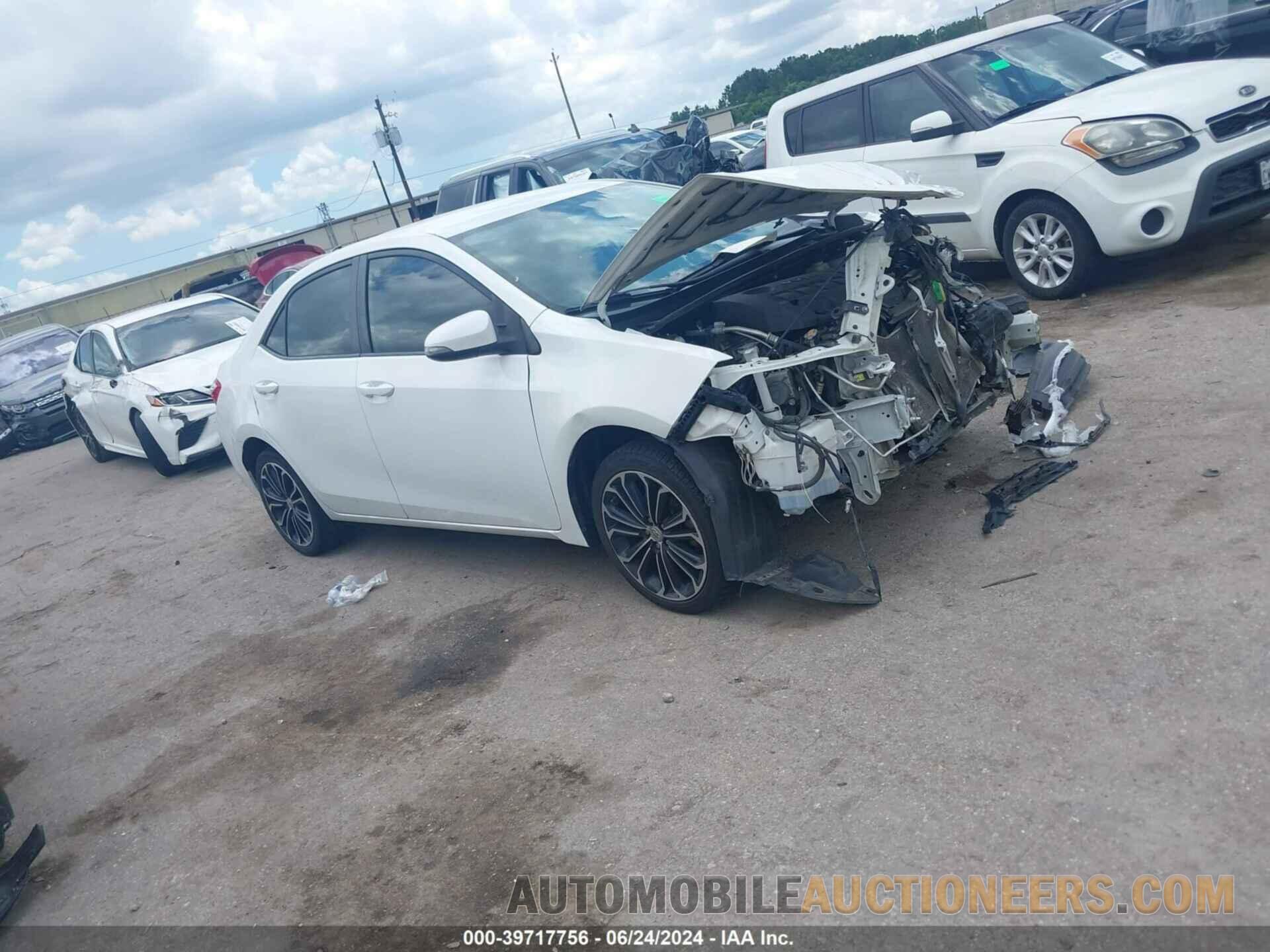 5YFBURHE5FP354371 TOYOTA COROLLA 2015