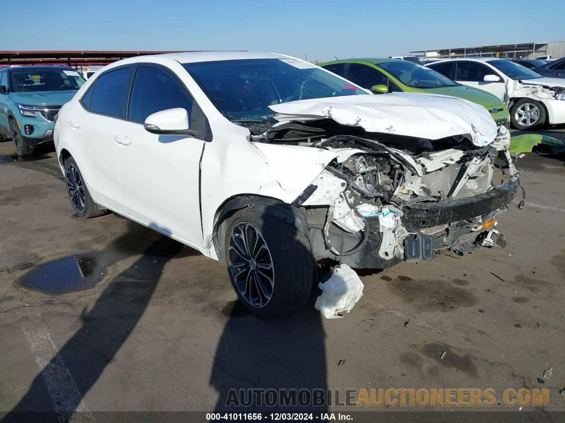 5YFBURHE5FP356606 TOYOTA COROLLA 2015