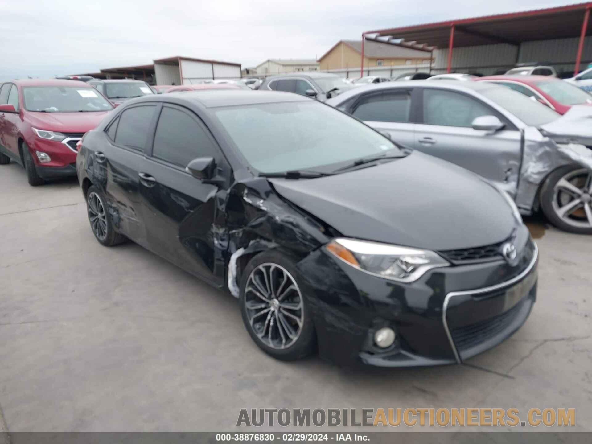 5YFBURHE5FP365841 TOYOTA COROLLA 2015