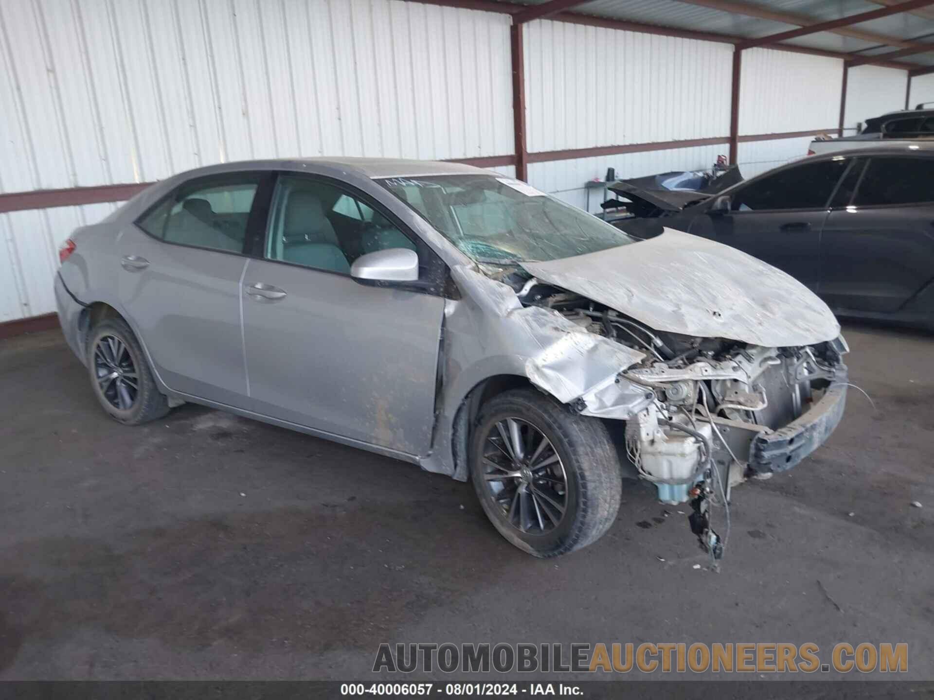 5YFBURHE5GP366179 TOYOTA COROLLA 2016