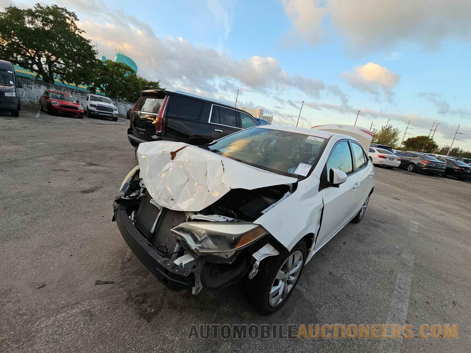 5YFBURHE5GP367221 Toyota Corolla 2016