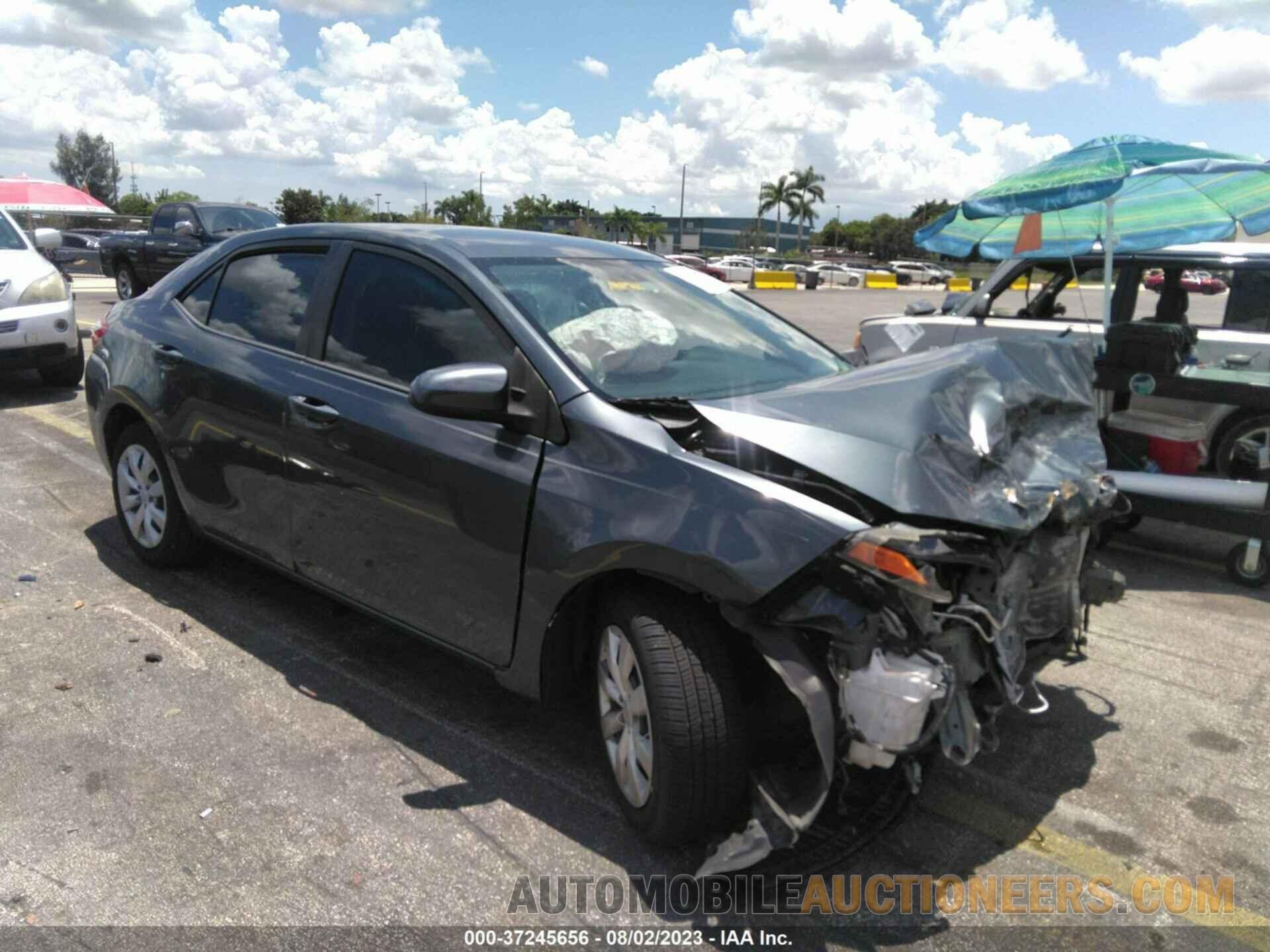 5YFBURHE5GP391650 TOYOTA COROLLA 2016