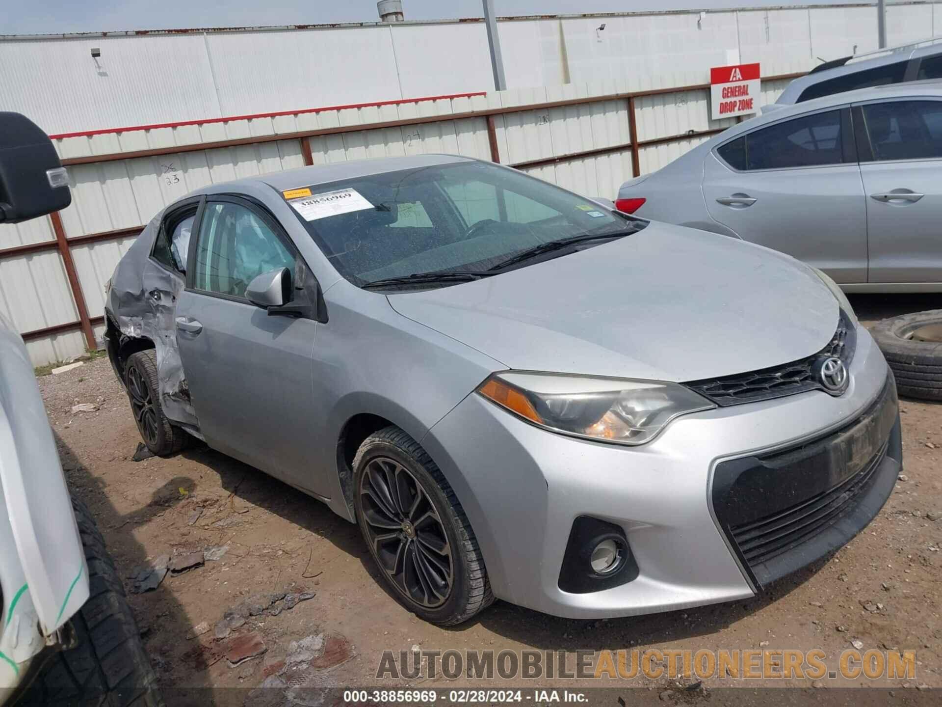 5YFBURHE5GP393009 TOYOTA COROLLA 2016