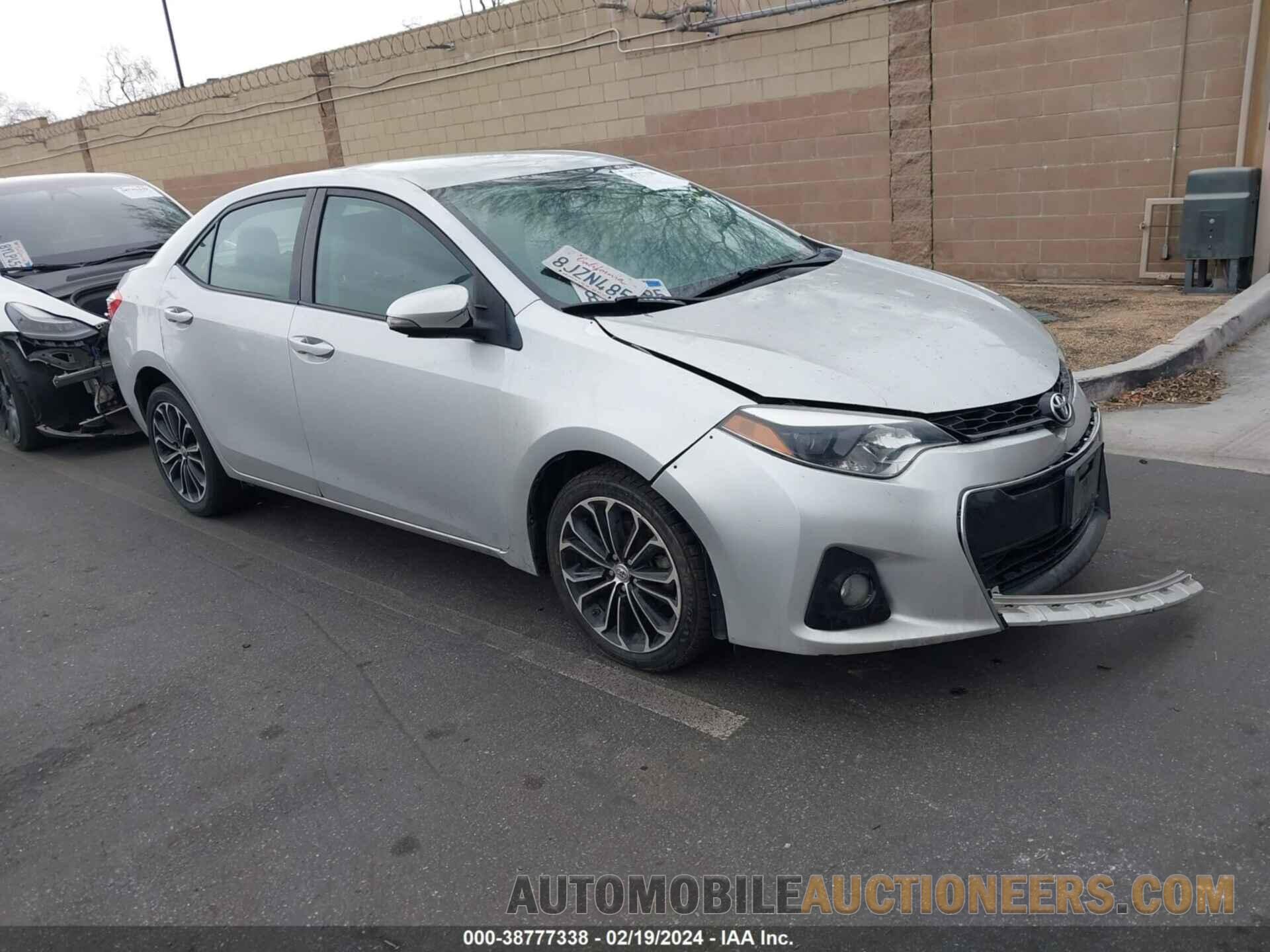 5YFBURHE5GP402856 TOYOTA COROLLA 2016