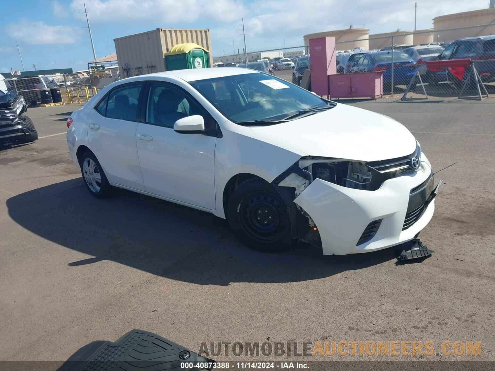 5YFBURHE5GP403165 TOYOTA COROLLA 2016