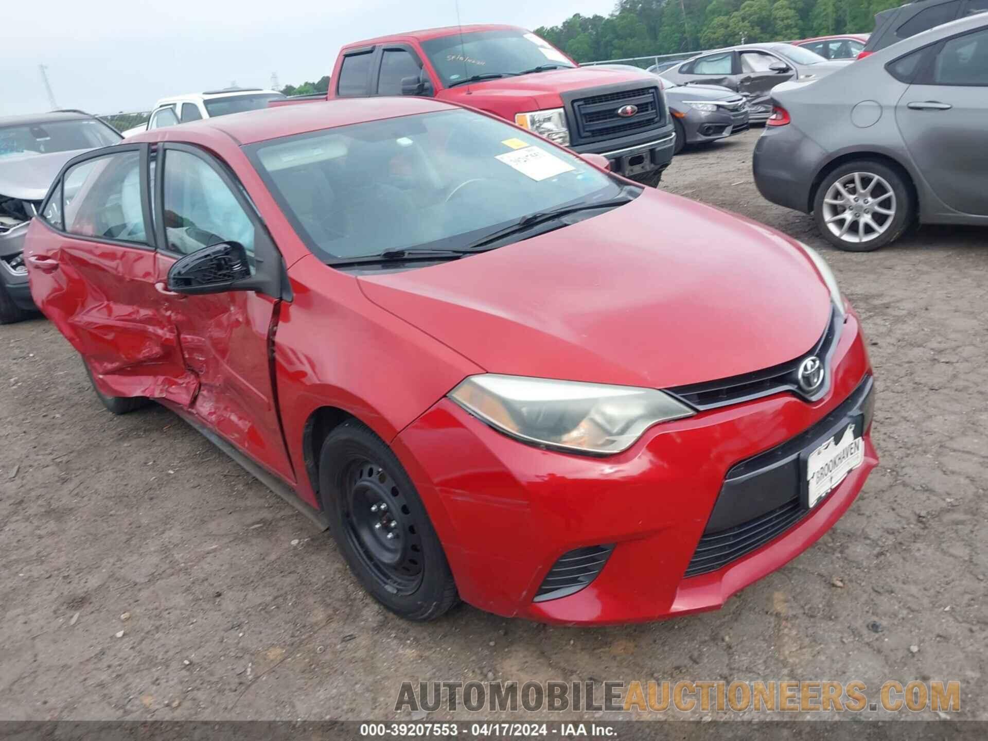 5YFBURHE5GP422363 TOYOTA COROLLA 2016