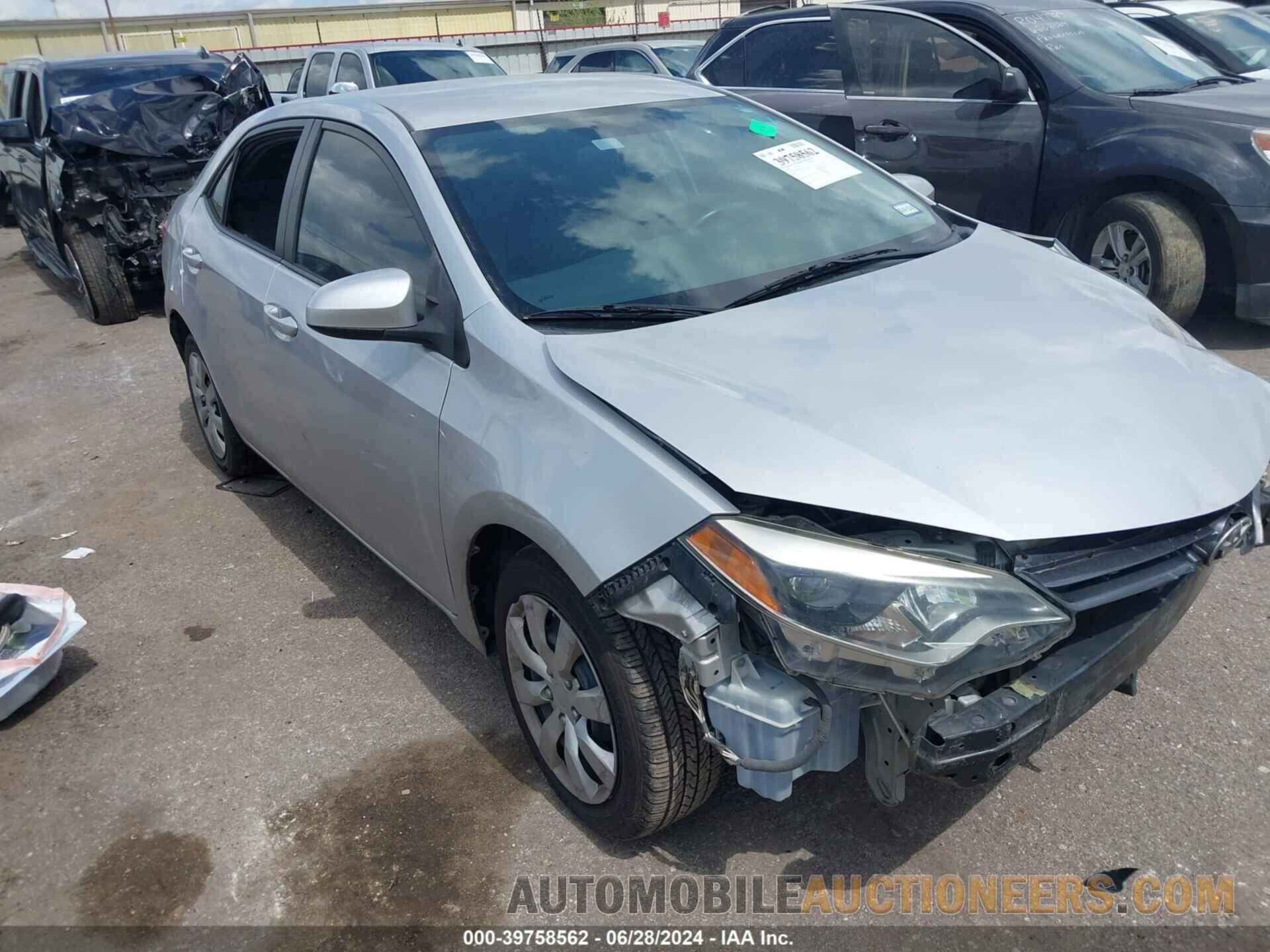 5YFBURHE5GP427885 TOYOTA COROLLA 2016