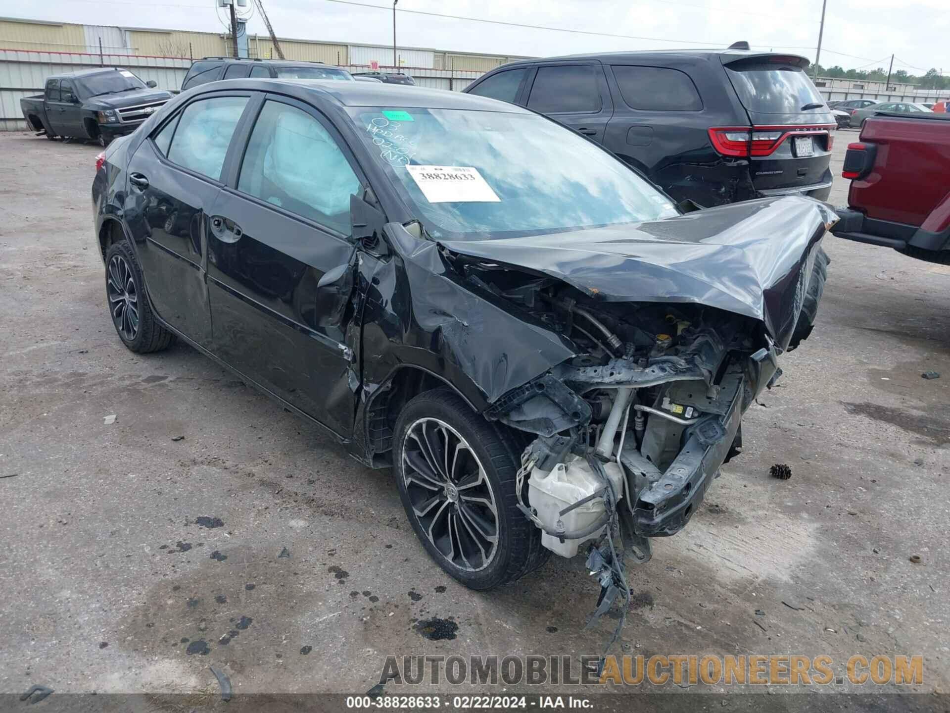 5YFBURHE5GP431693 TOYOTA COROLLA 2016