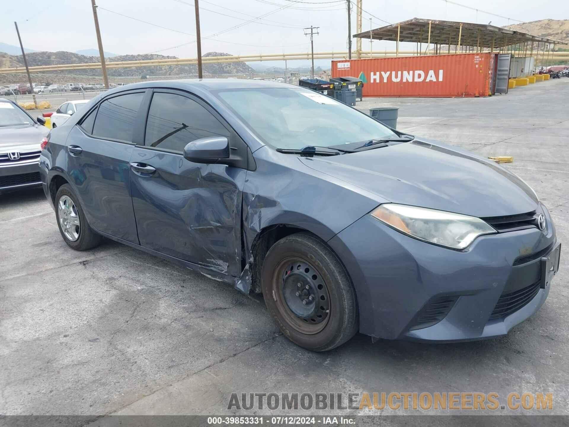 5YFBURHE5GP433301 TOYOTA COROLLA 2016