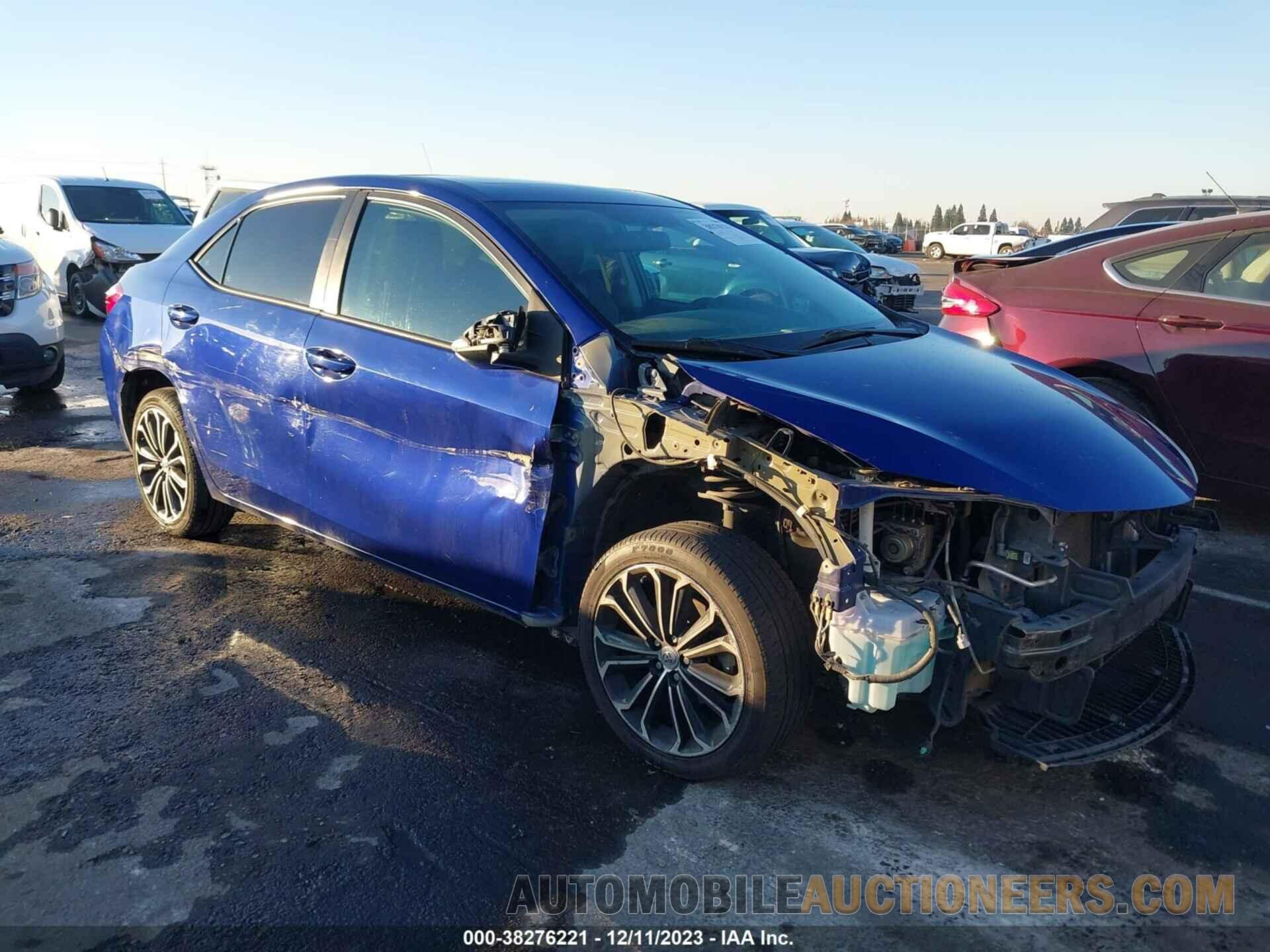 5YFBURHE5GP434593 TOYOTA COROLLA 2016