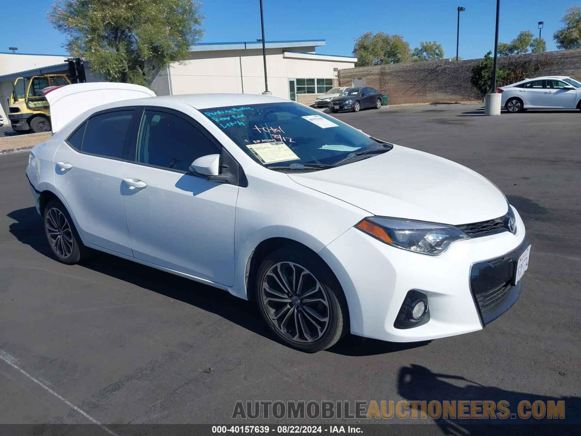 5YFBURHE5GP435212 TOYOTA COROLLA 2016