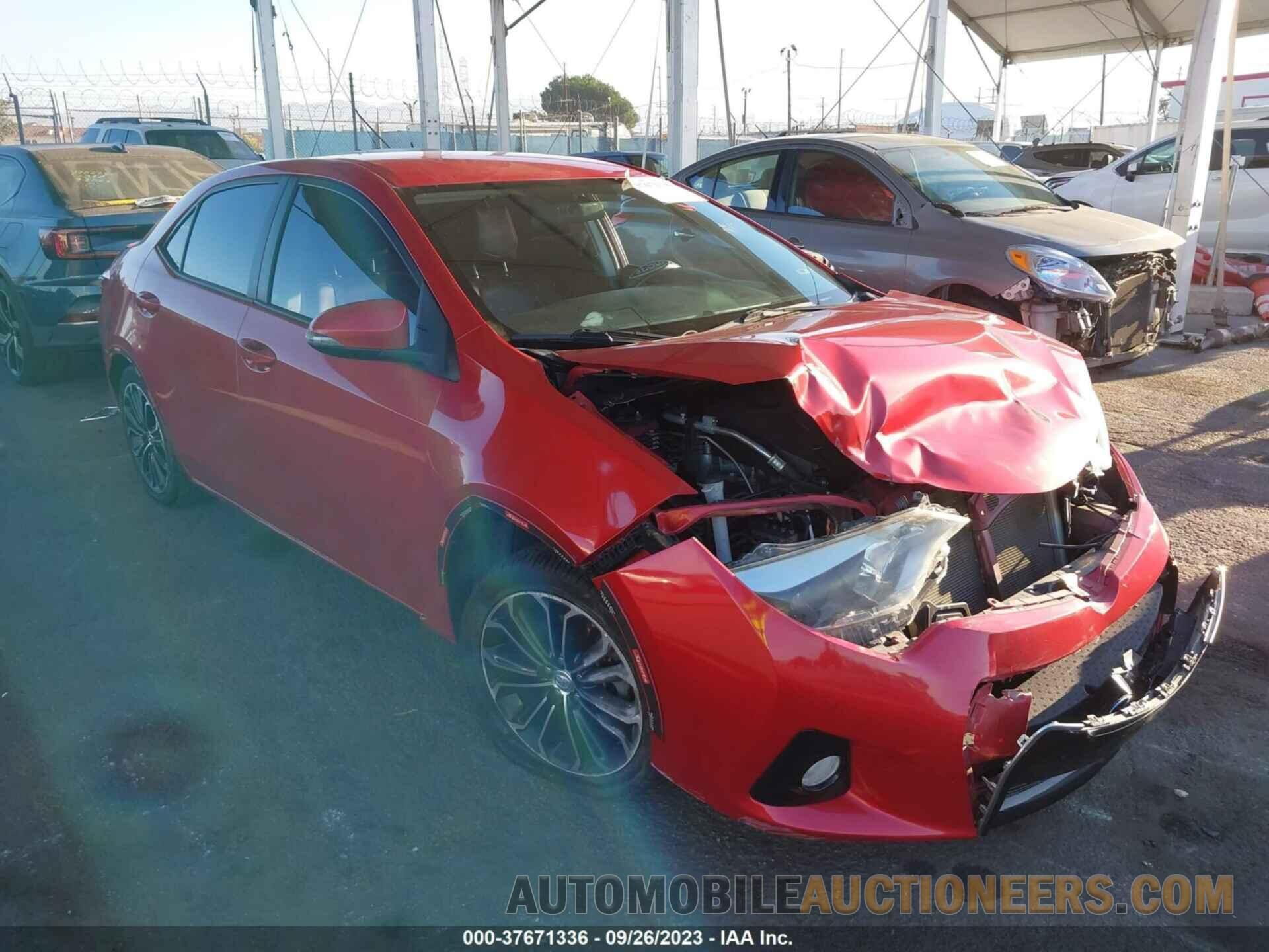 5YFBURHE5GP435484 TOYOTA COROLLA 2016