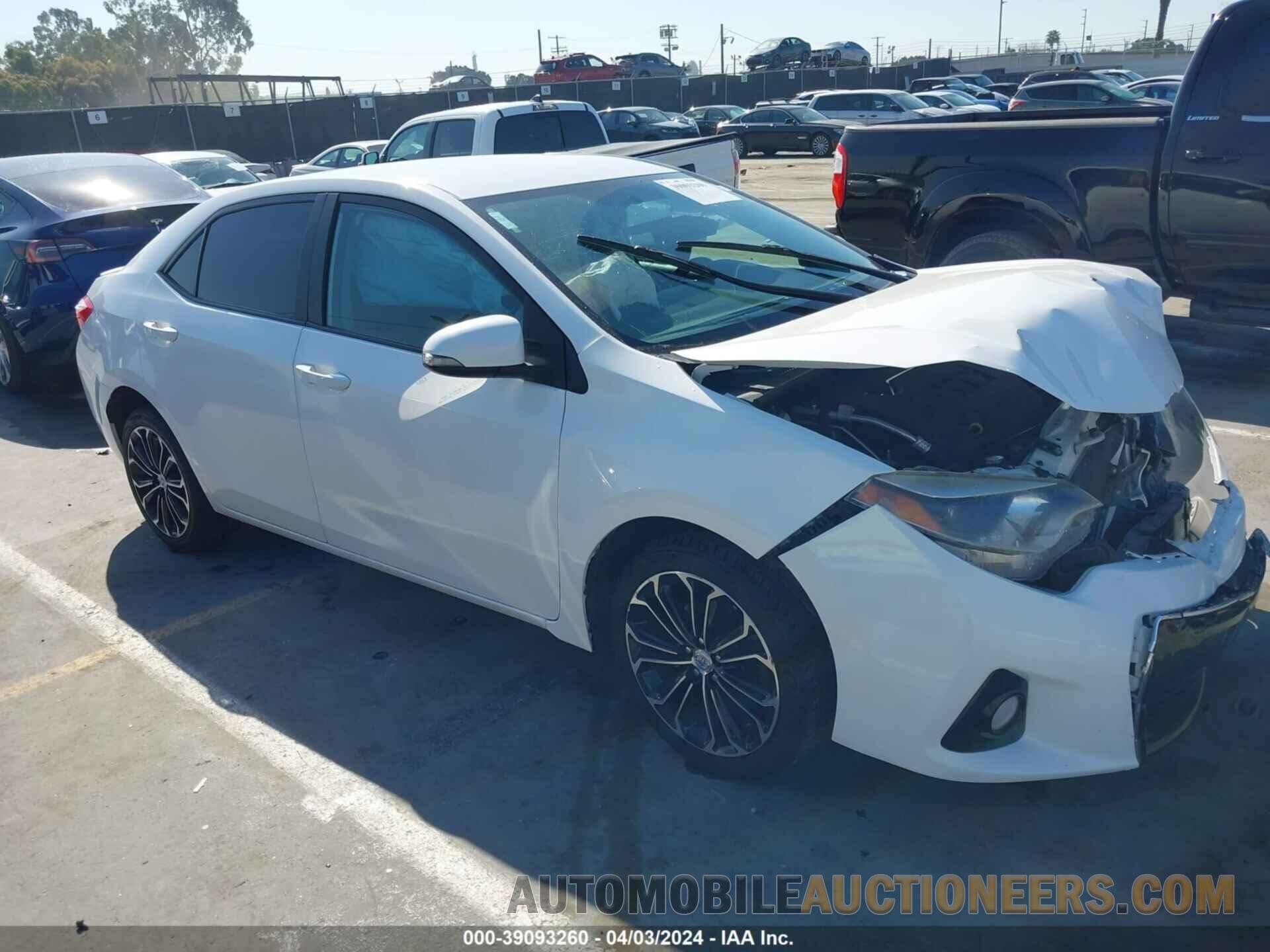 5YFBURHE5GP453807 TOYOTA COROLLA 2016