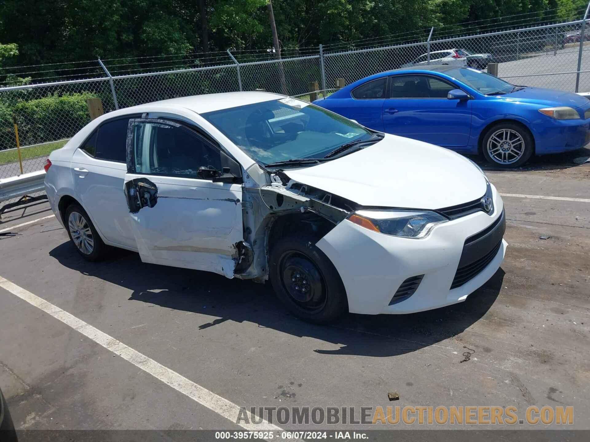 5YFBURHE5GP476424 TOYOTA COROLLA 2016