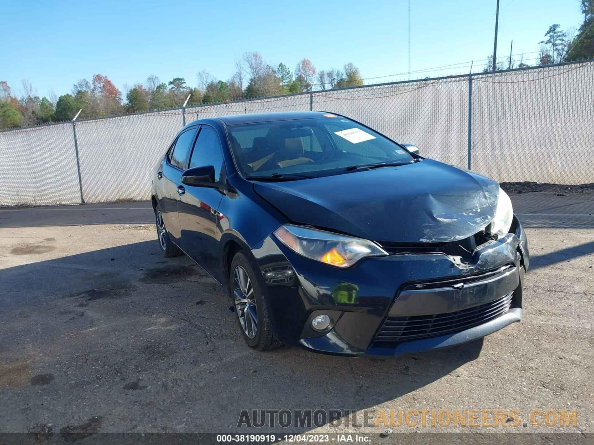 5YFBURHE5GP484913 TOYOTA COROLLA 2016