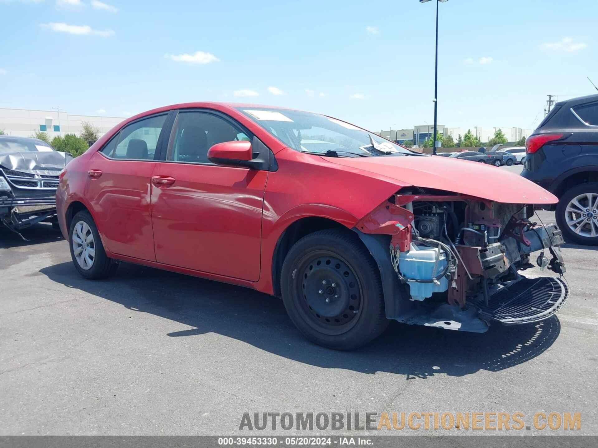 5YFBURHE5GP489688 TOYOTA COROLLA 2016