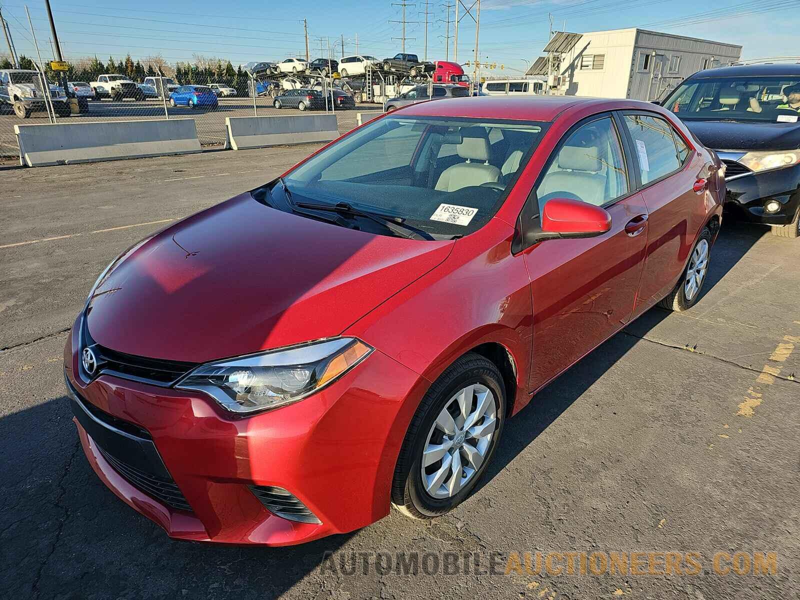 5YFBURHE5GP503914 Toyota Corolla 2016