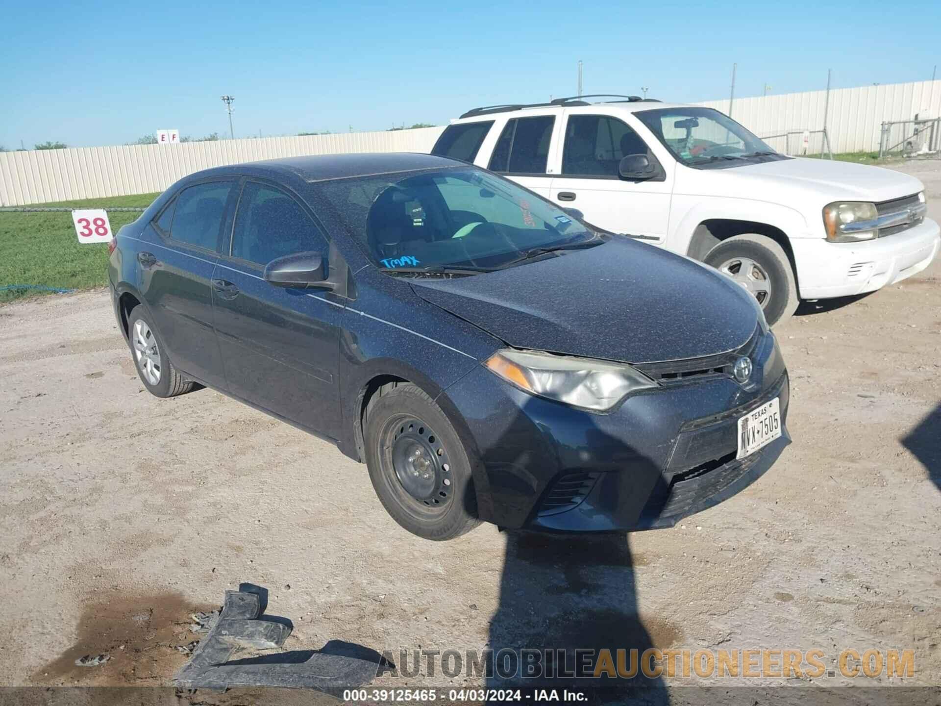 5YFBURHE5GP506442 TOYOTA COROLLA 2016