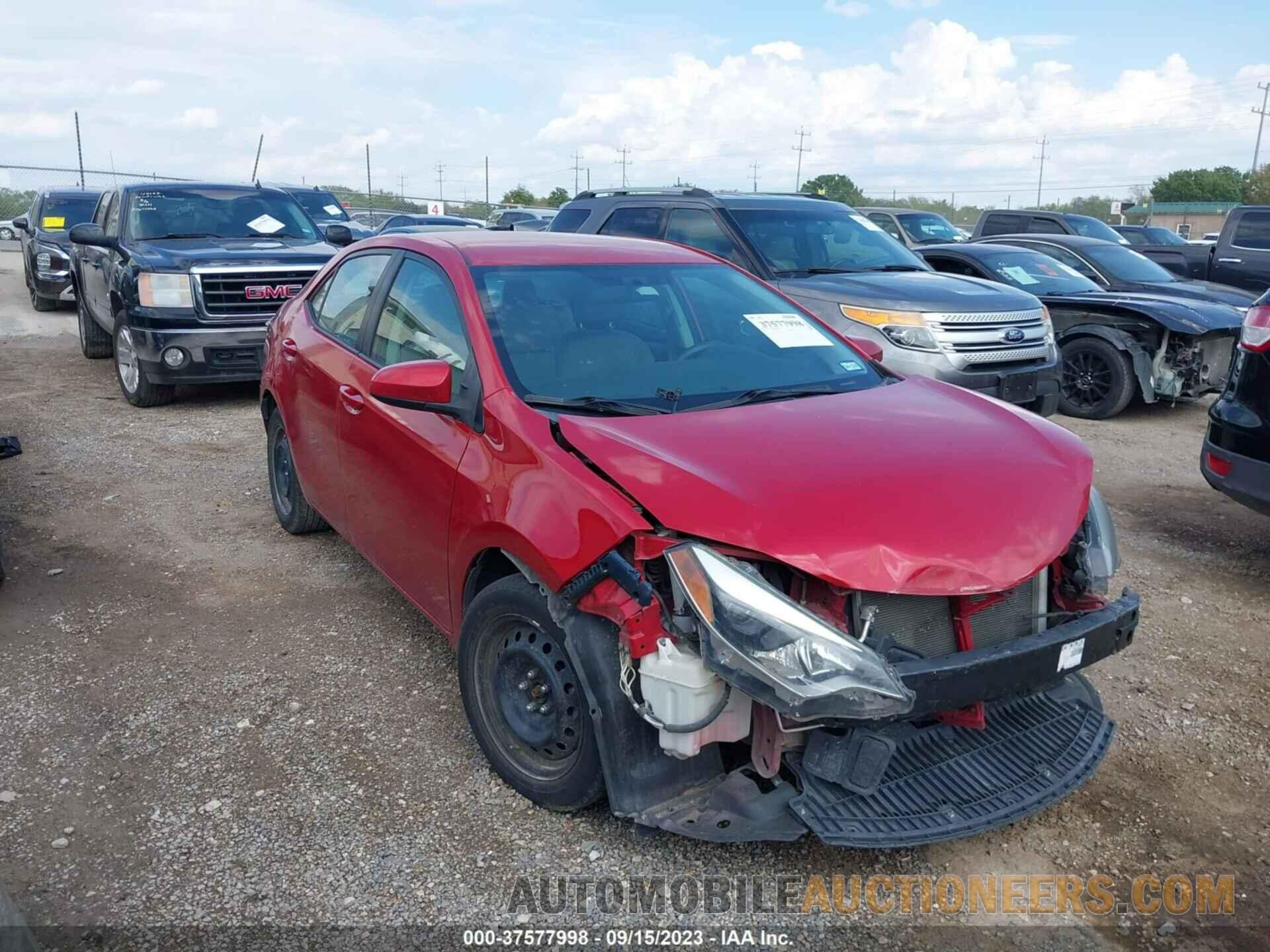 5YFBURHE5GP508224 TOYOTA COROLLA 2016