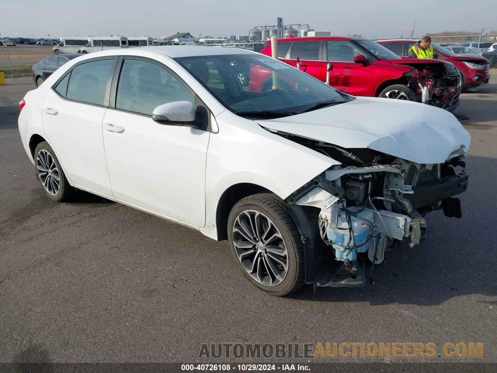 5YFBURHE5GP520602 TOYOTA COROLLA 2016