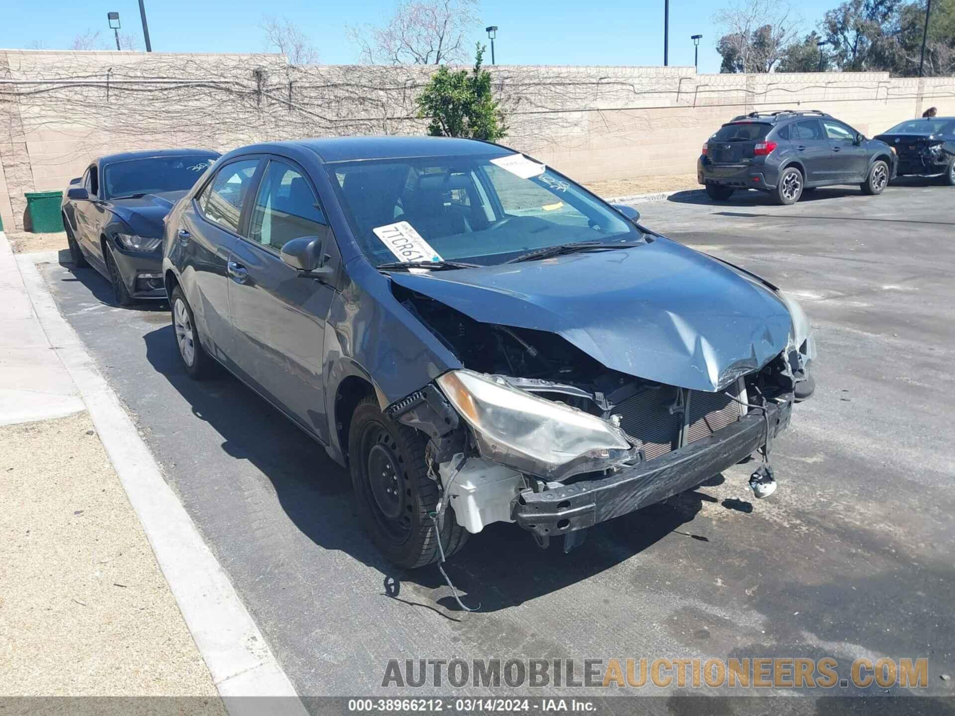 5YFBURHE5GP525170 TOYOTA COROLLA 2016