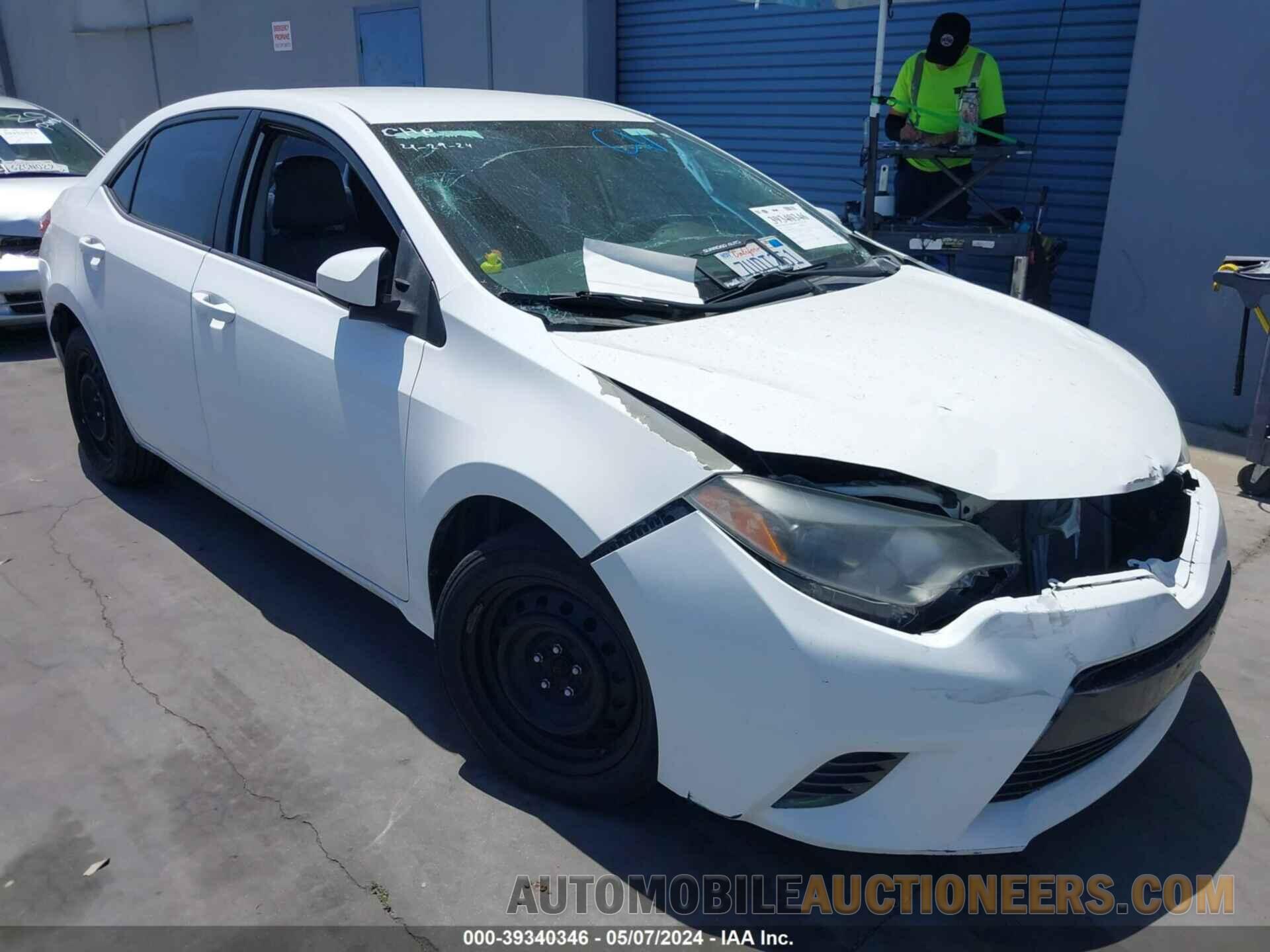 5YFBURHE5GP539022 TOYOTA COROLLA 2016