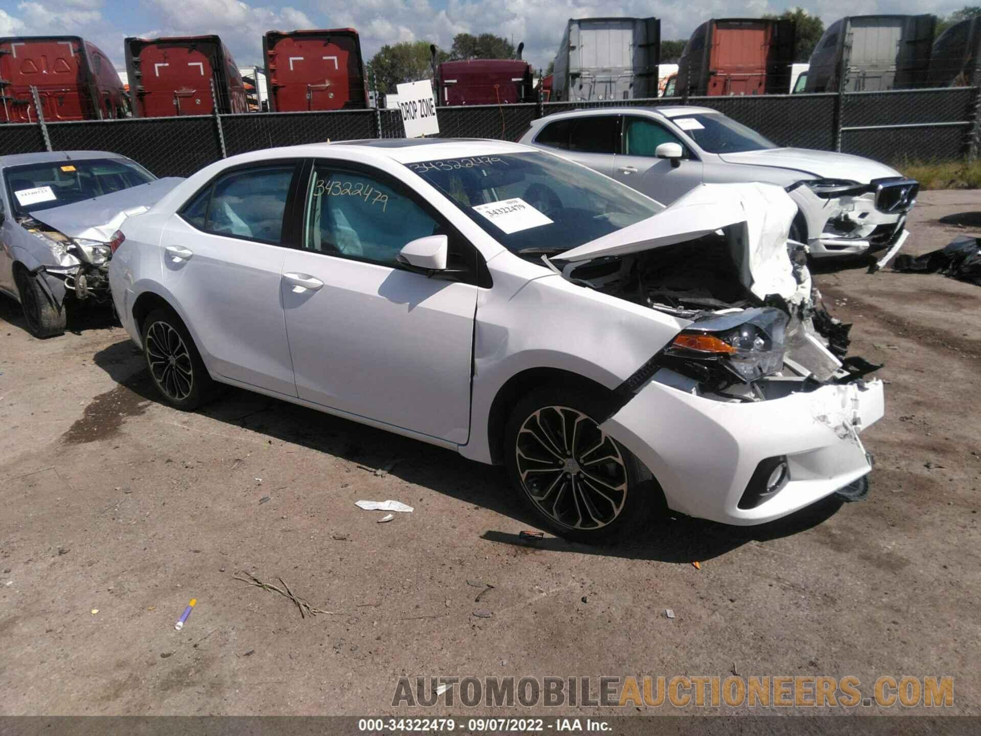 5YFBURHE5GP542731 TOYOTA COROLLA 2016