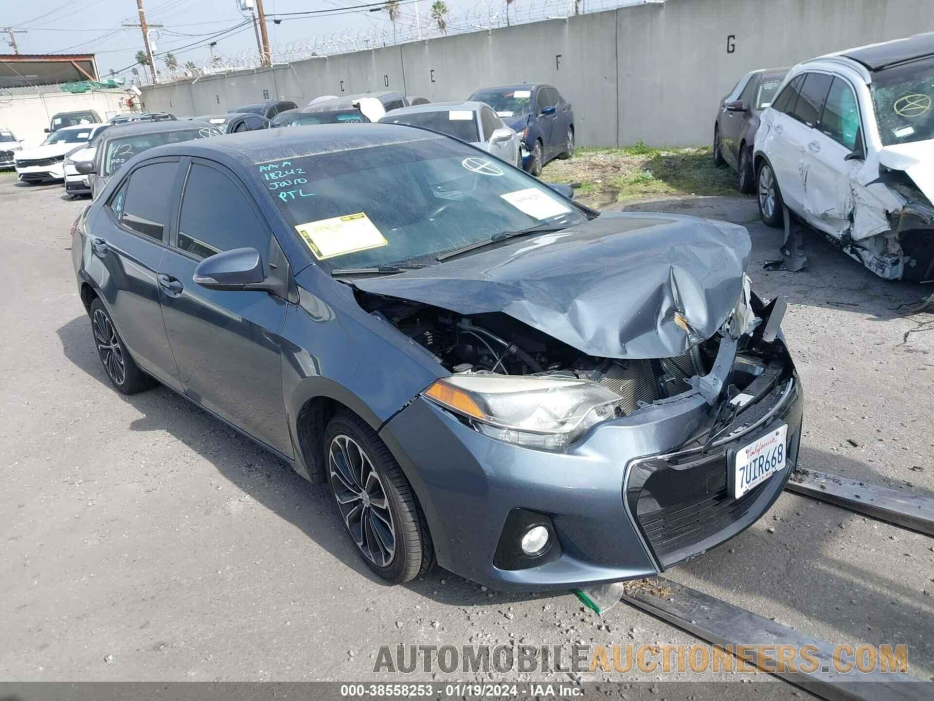 5YFBURHE5GP547511 TOYOTA COROLLA 2016